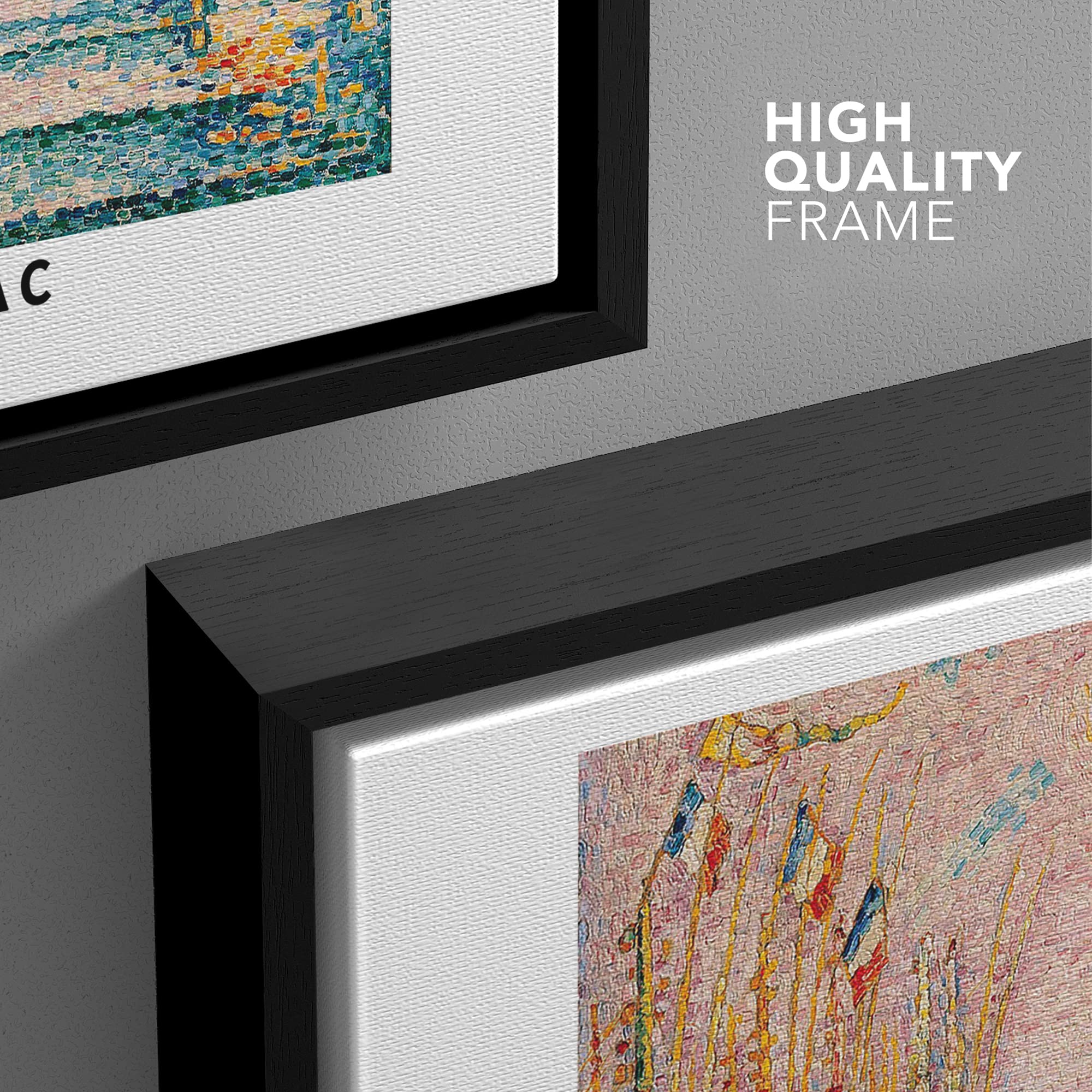 Wall26 Framed Canvas Print Wall Art Lighthouse At Groix By Paul Signac Historic Classical Illustrations Fine Art Decorative Vint