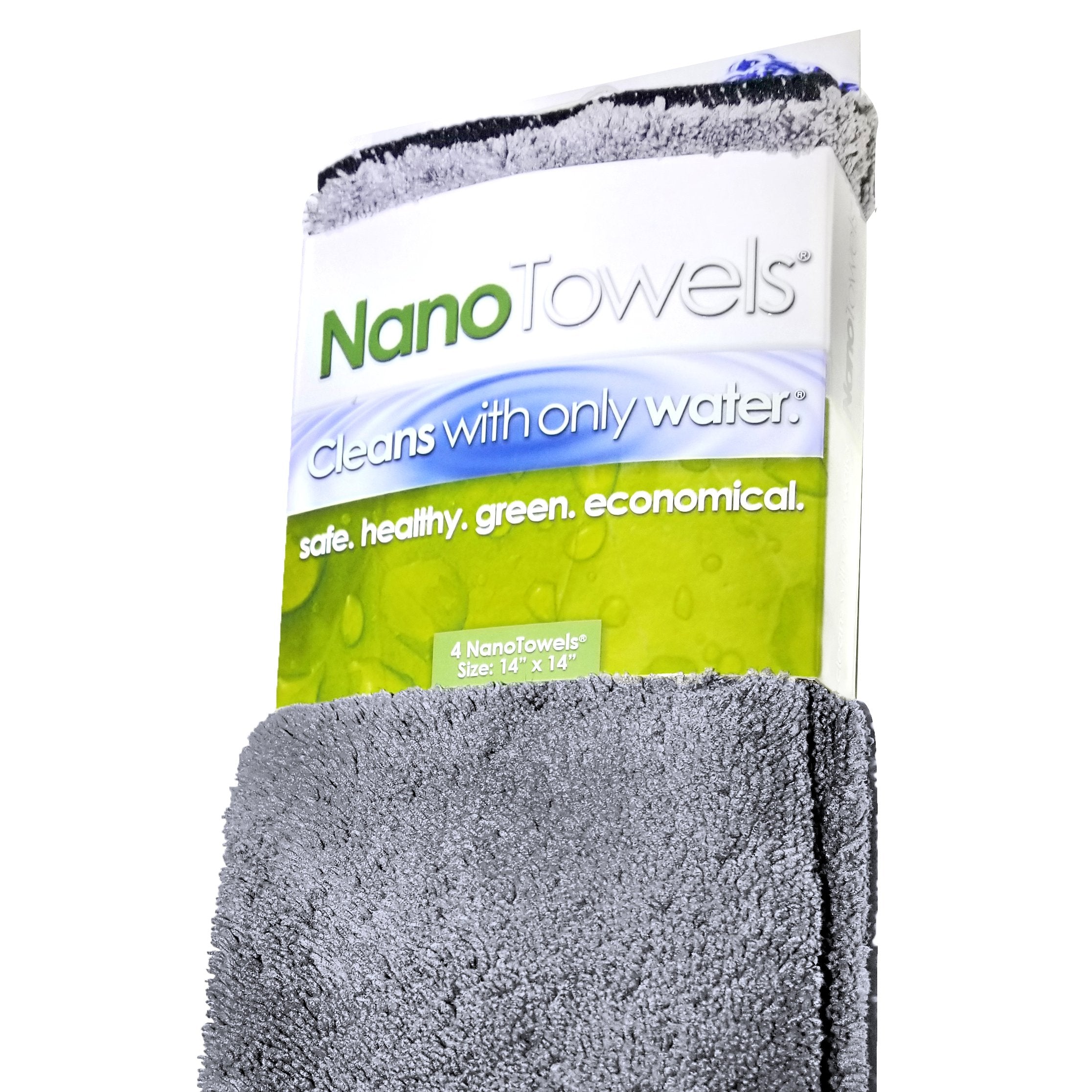 Life Miracle Nano Towels - The Amazing Eco Cloth That Cleans Virtually Any Surface With Only Water. No More Paper Towels Or Toxi