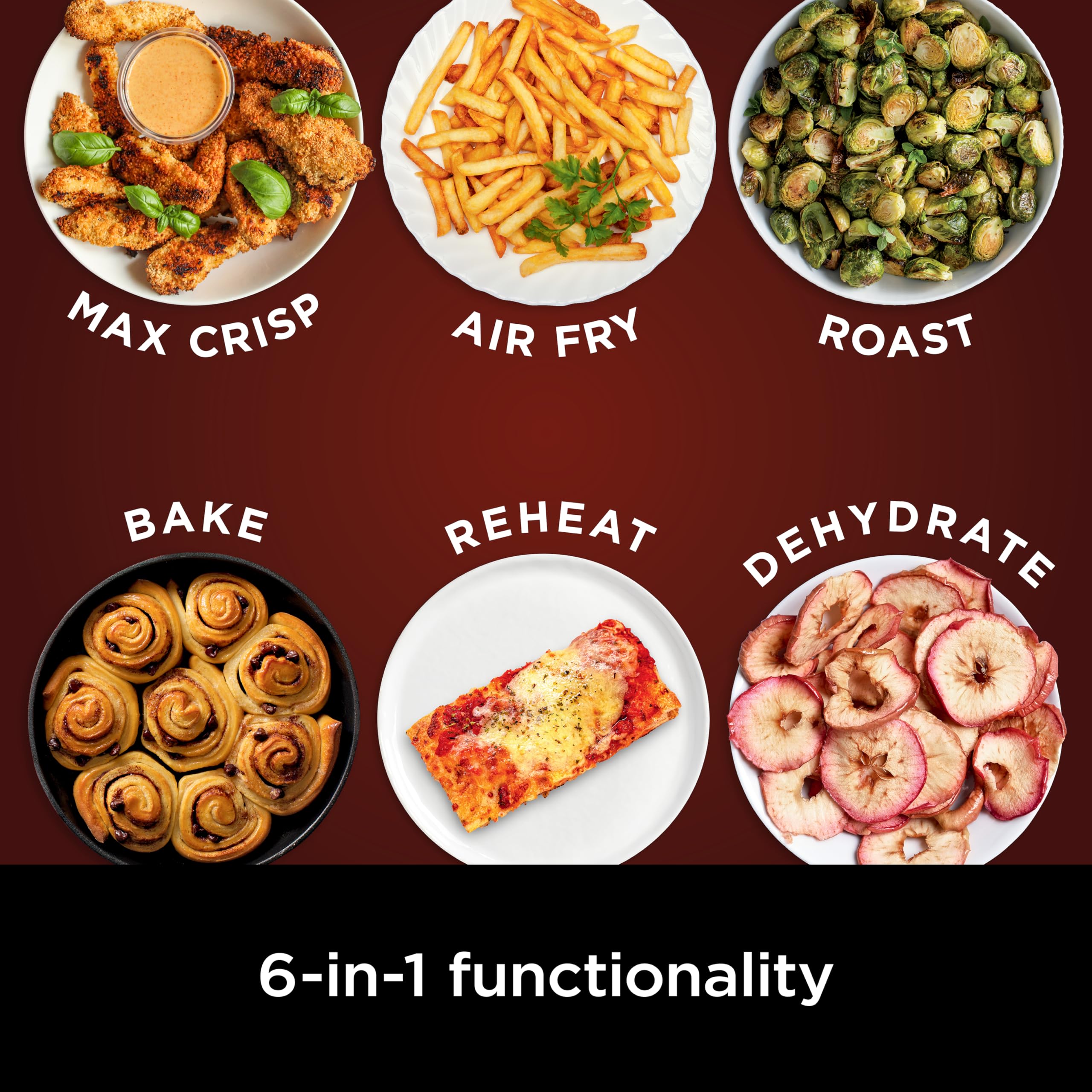 Ninja Air Fryer Pro XL AF181, 6.5 QT, Max Crisp Technology, Nonstick Basket, Grey