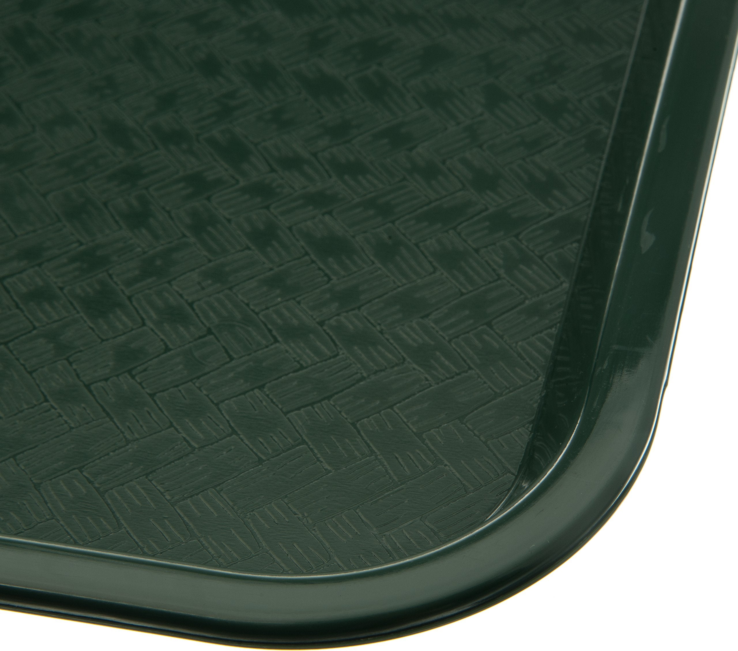 Carlisle Foodservice Products Ct121608 Caf   Standard Cafeteria / Fast Food Tray, 12'' X 16'', Forest Green