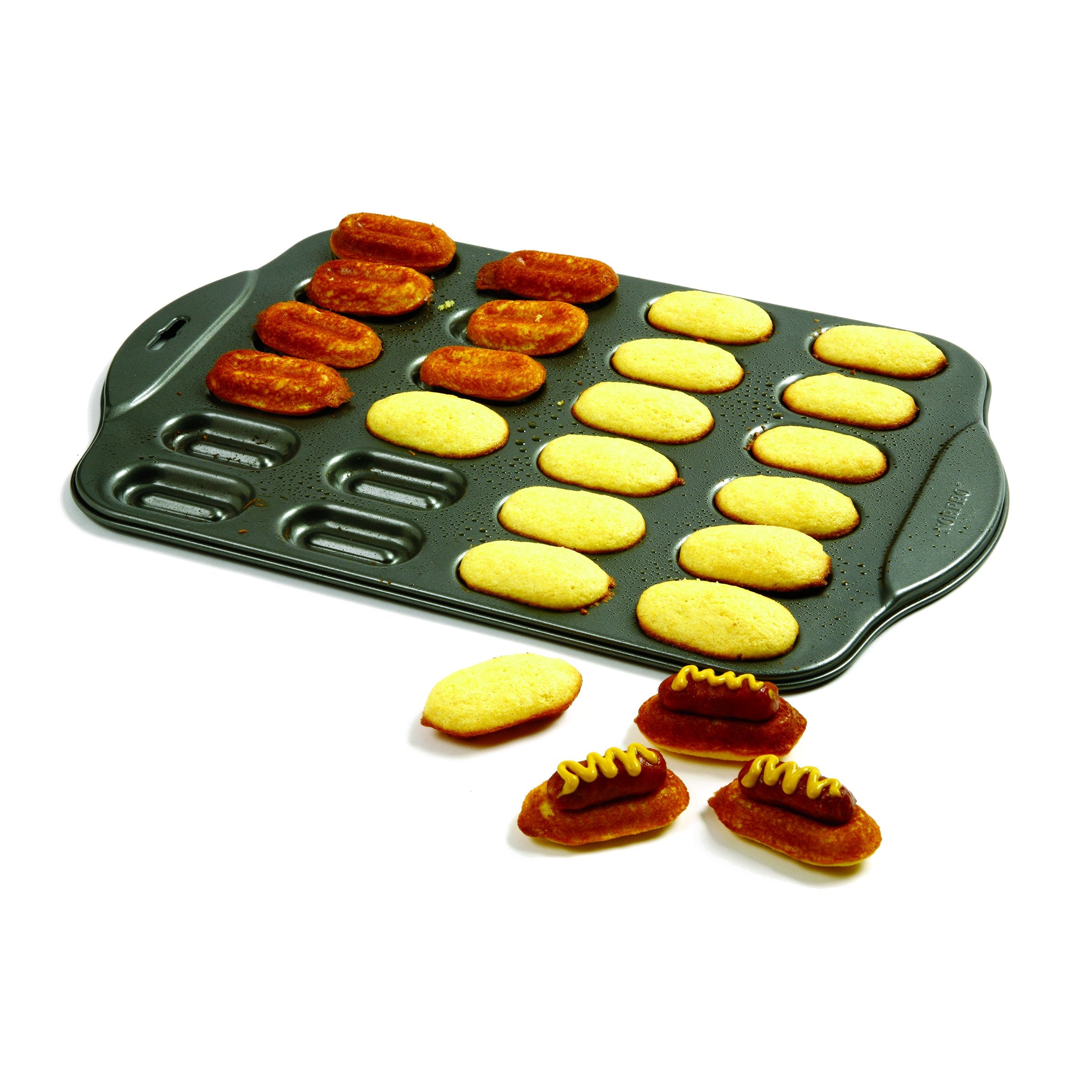 Norpro Filled Sandwich Cookie Pan, Gray