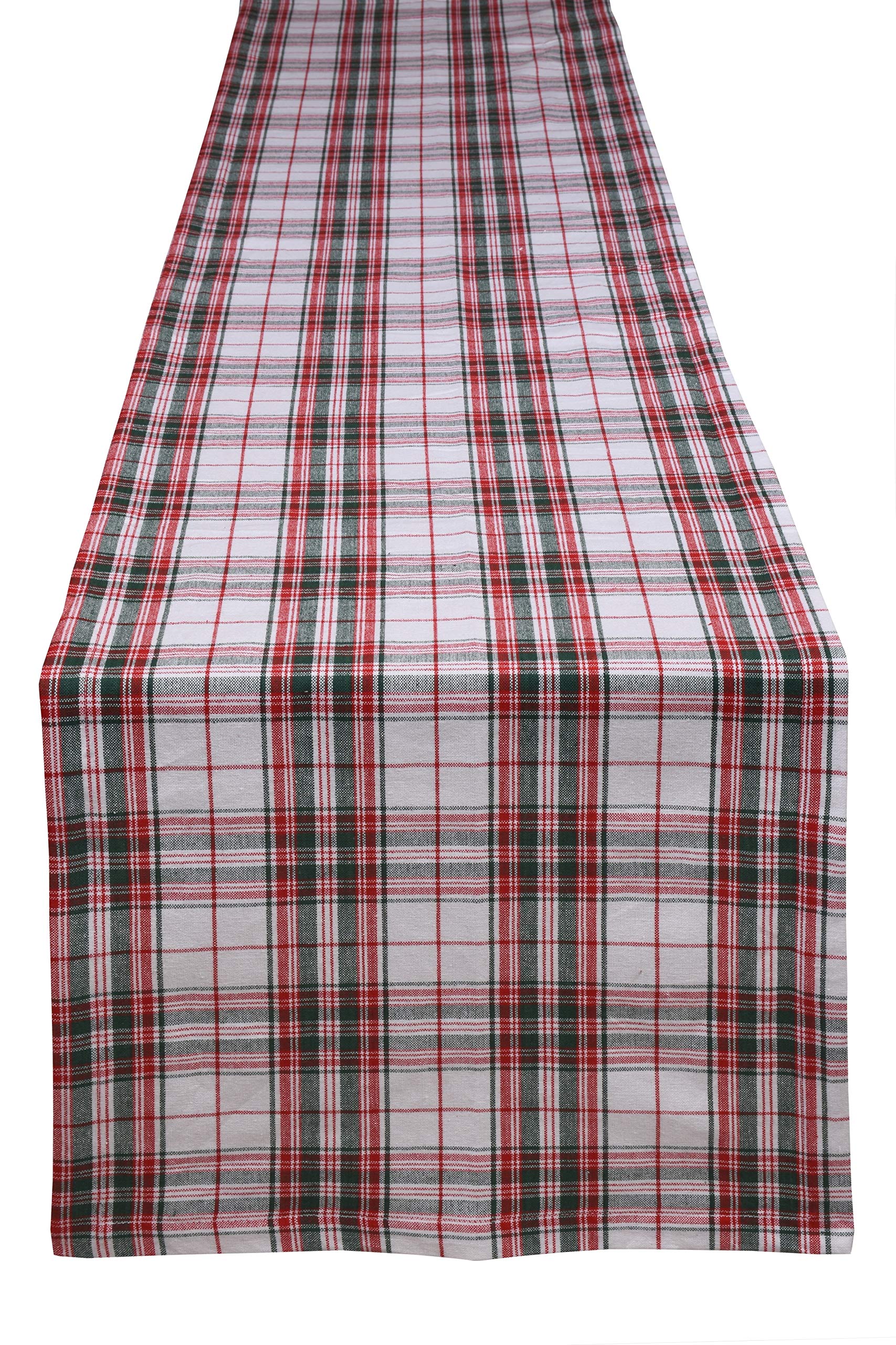 Yourtablecloth Buffalo Plaid Checkered Table Runner - Washable Table Accent Perfect For Any Occasion Indoors Or Outdoors Christm