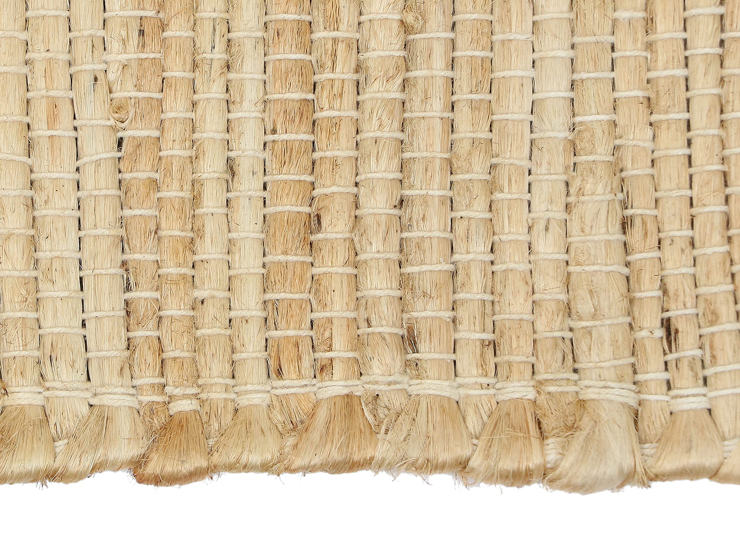 The Home Talk Table Runner 13 ' ' X 72 ' ' Eco-Friendly Hand-Made Vintage Jute Mats For Parties, Dining Table, Wedding, Boho Tab