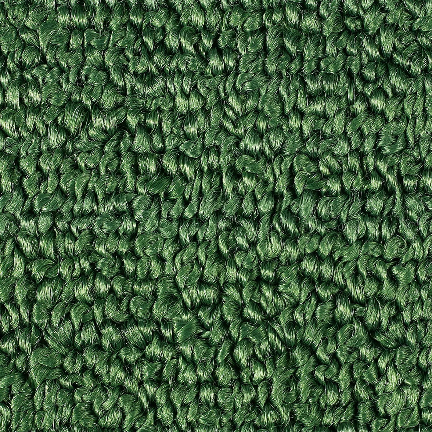 SARAL HOME EASY LIVING Saral Home Green Polypropylene Anti Skid Rectangular Bathmat - 45X60 Cm