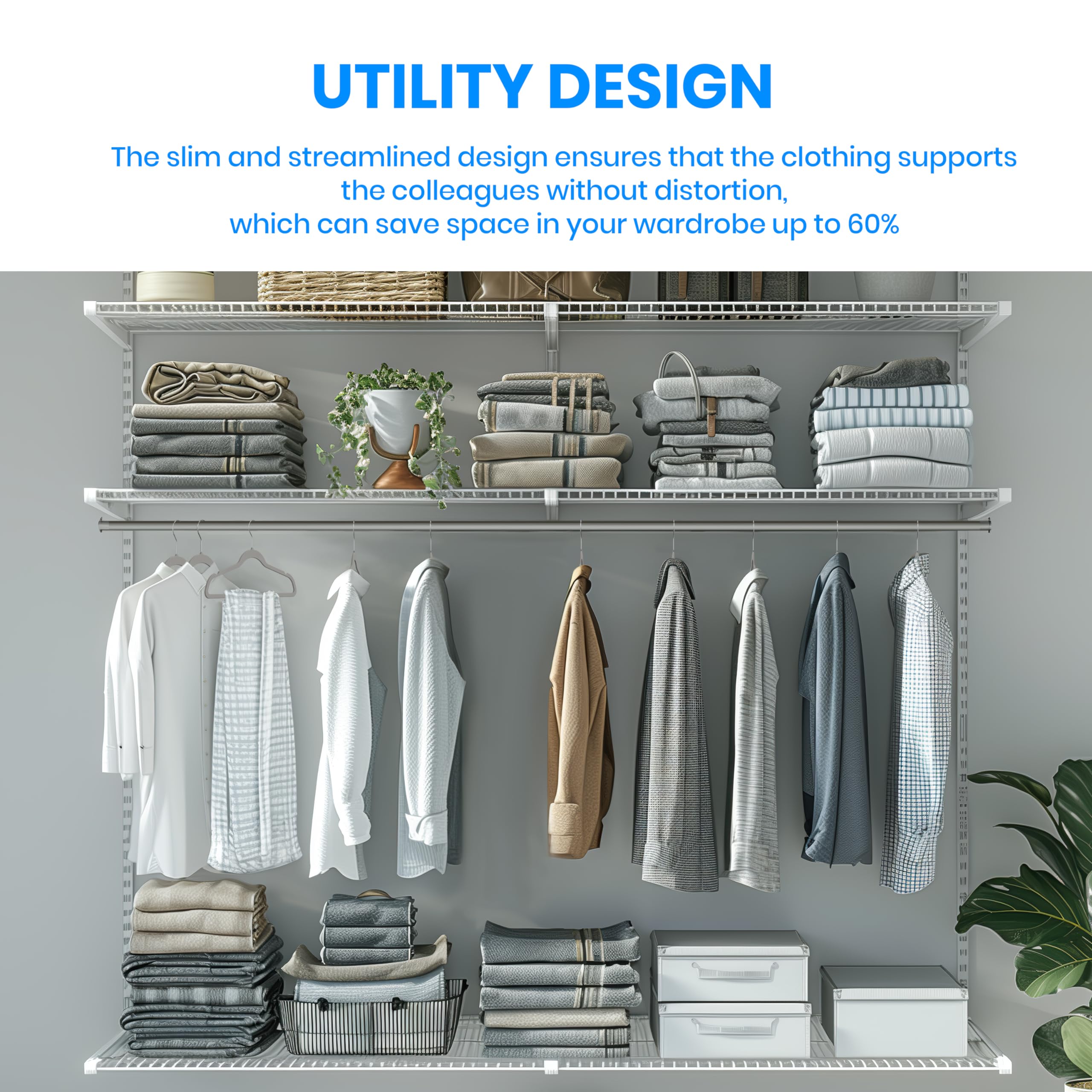 Yssoa Velvet Hangers 60 Pack, Non-Slip Clothes Hangers With Shoulder Notches, 360 Swivel Hooks, Heavy Duty Standard Hangers For