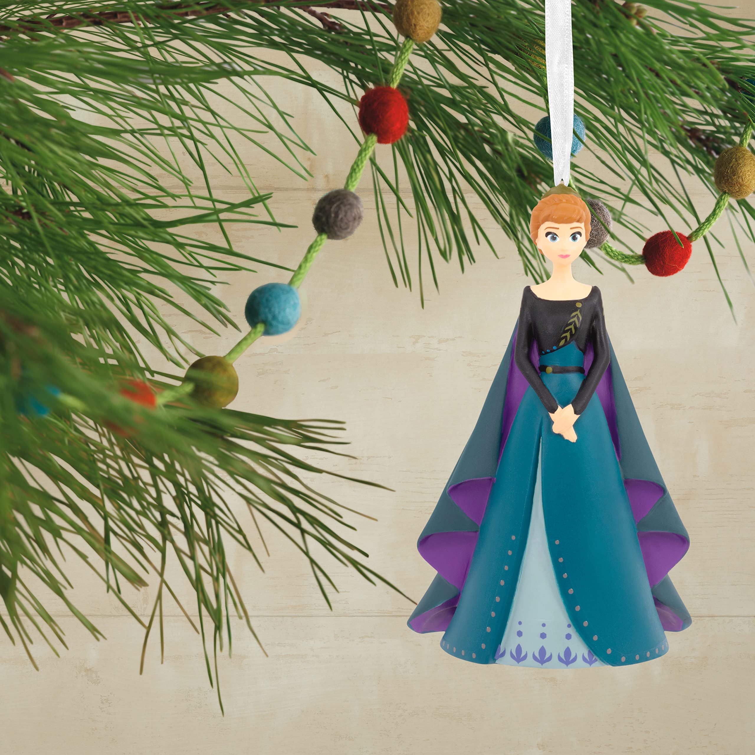 Hallmark Disney Princess Frozen 2 Christmas Ornament, Queen Anna in Coronation Gown Christmas Ornament