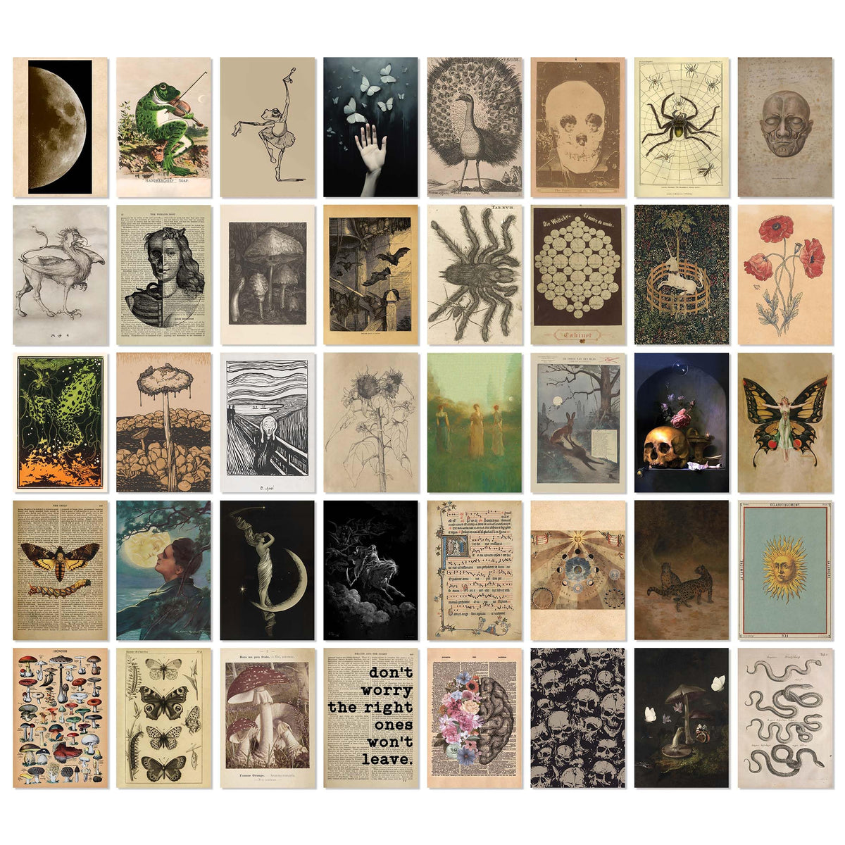 97 Decor Vintage Posters For Room Aesthetic - 40Pcs Vintage Art Wall C ...