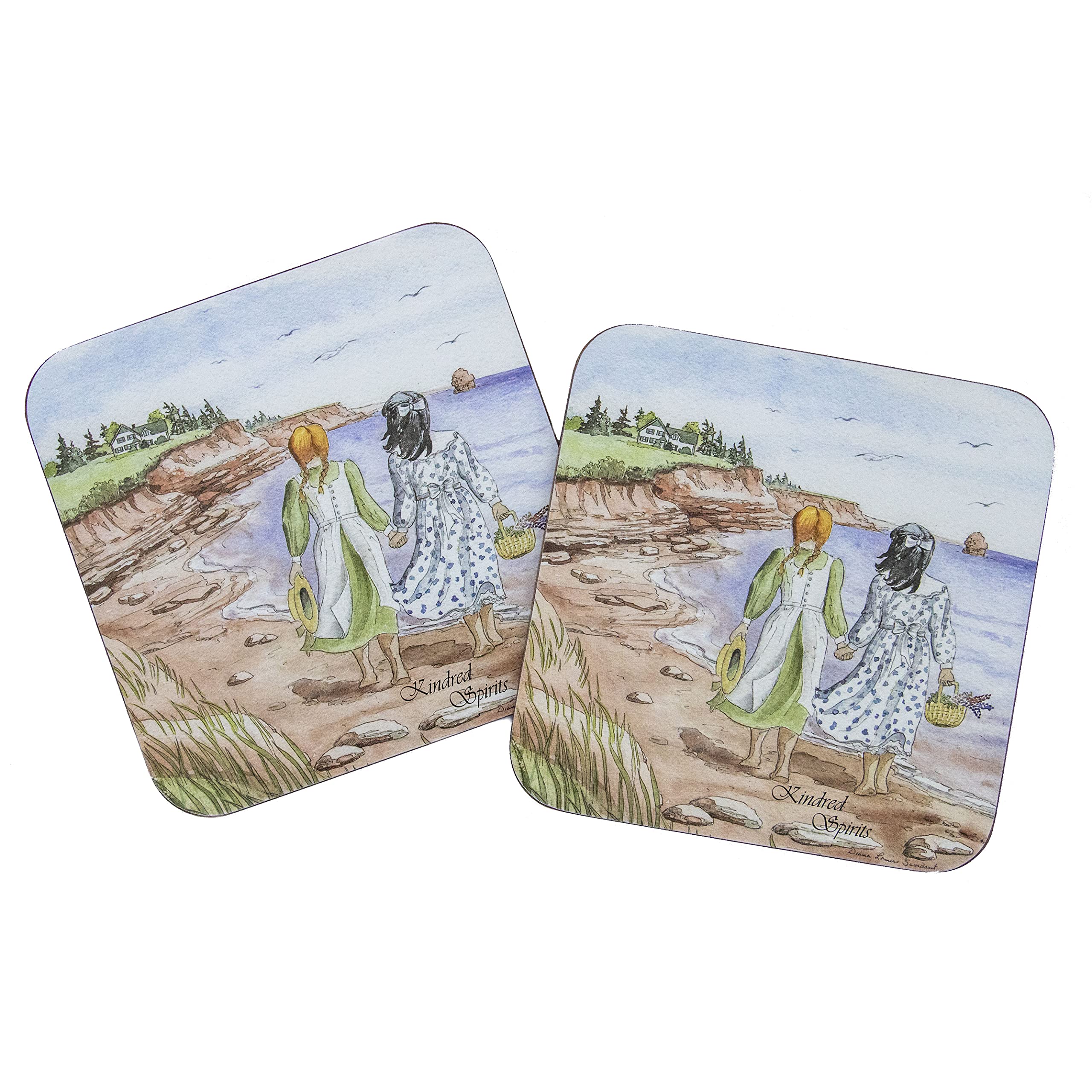 Kindred Spirits Of Pei Anne Of Green Gables - Kindred Spirits Cork Trivets (2)