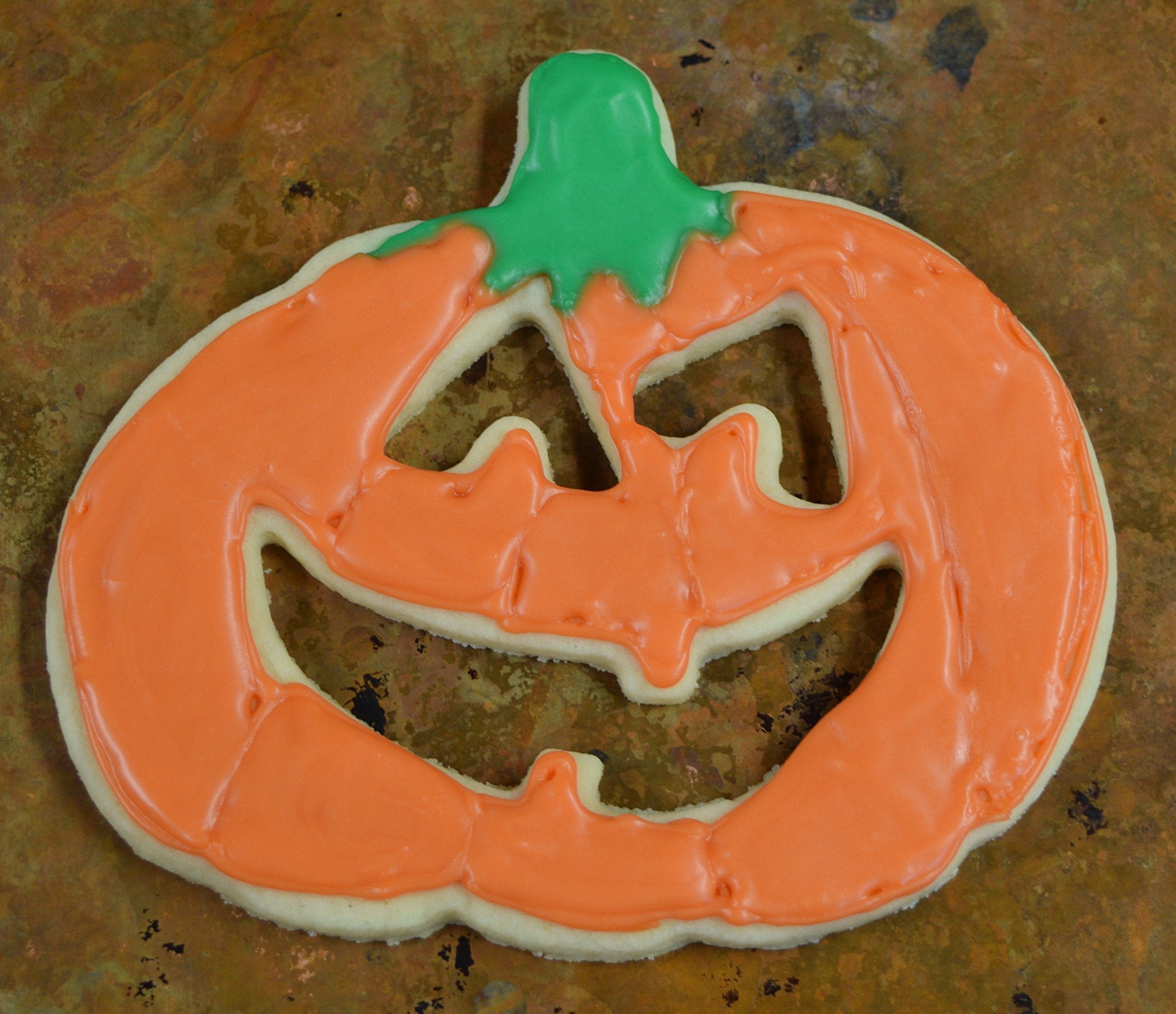 Large Jack-O-Lantern Halloween Pumpkin Cookie Cutter 5 Piece Set