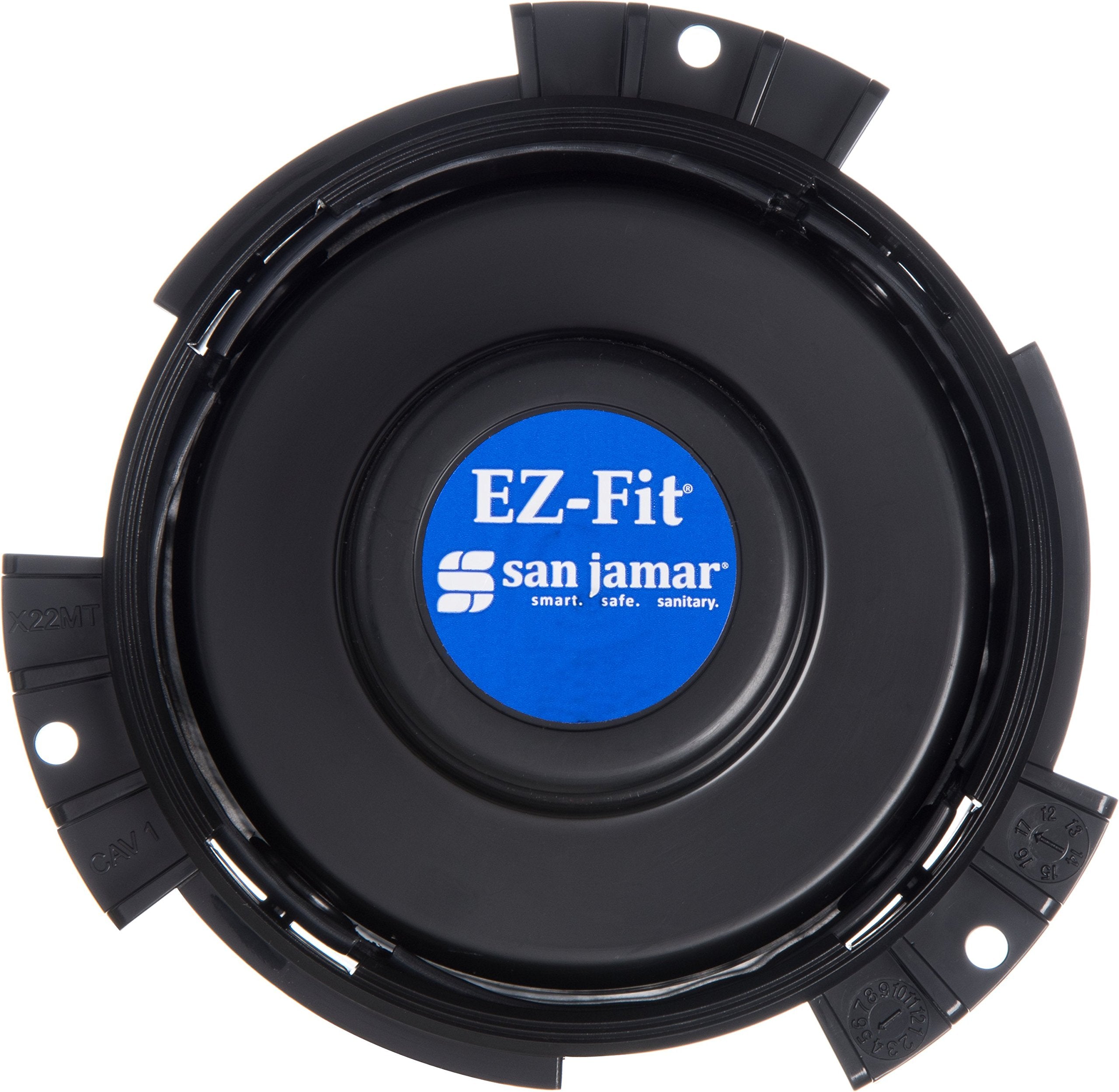 San Jamar Euro Ez-Fit In Counter Cup Dispenser Fits 6 - 24 Oz Cups With Interchangeable Gaskets For Restaurants, Dining Halls, A