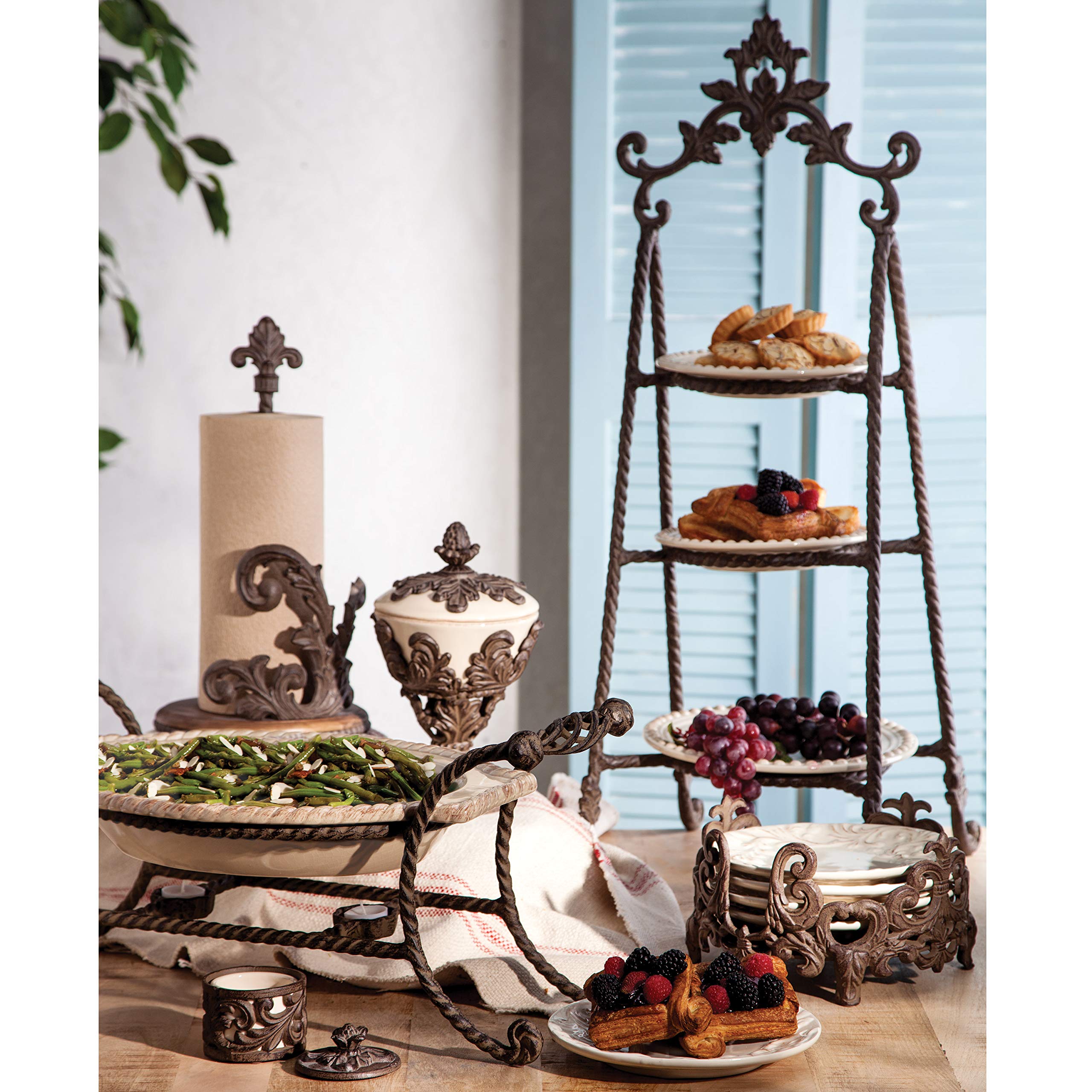 Gg Collection Acanthus Leaf Snack Bowl
