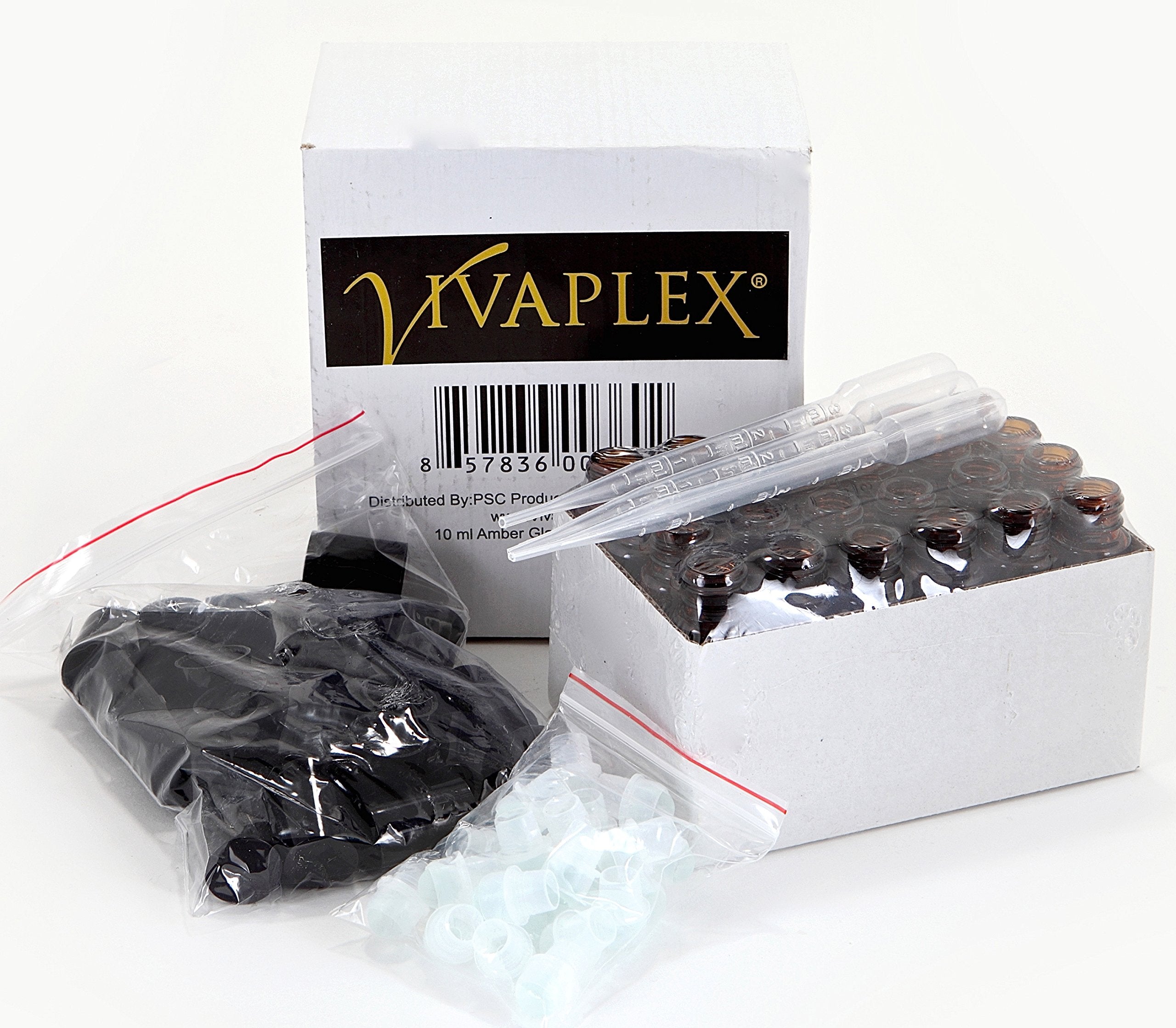 24, Amber, 10 Ml Glass Roll On Bottles With 3-3 Ml Dropper'S