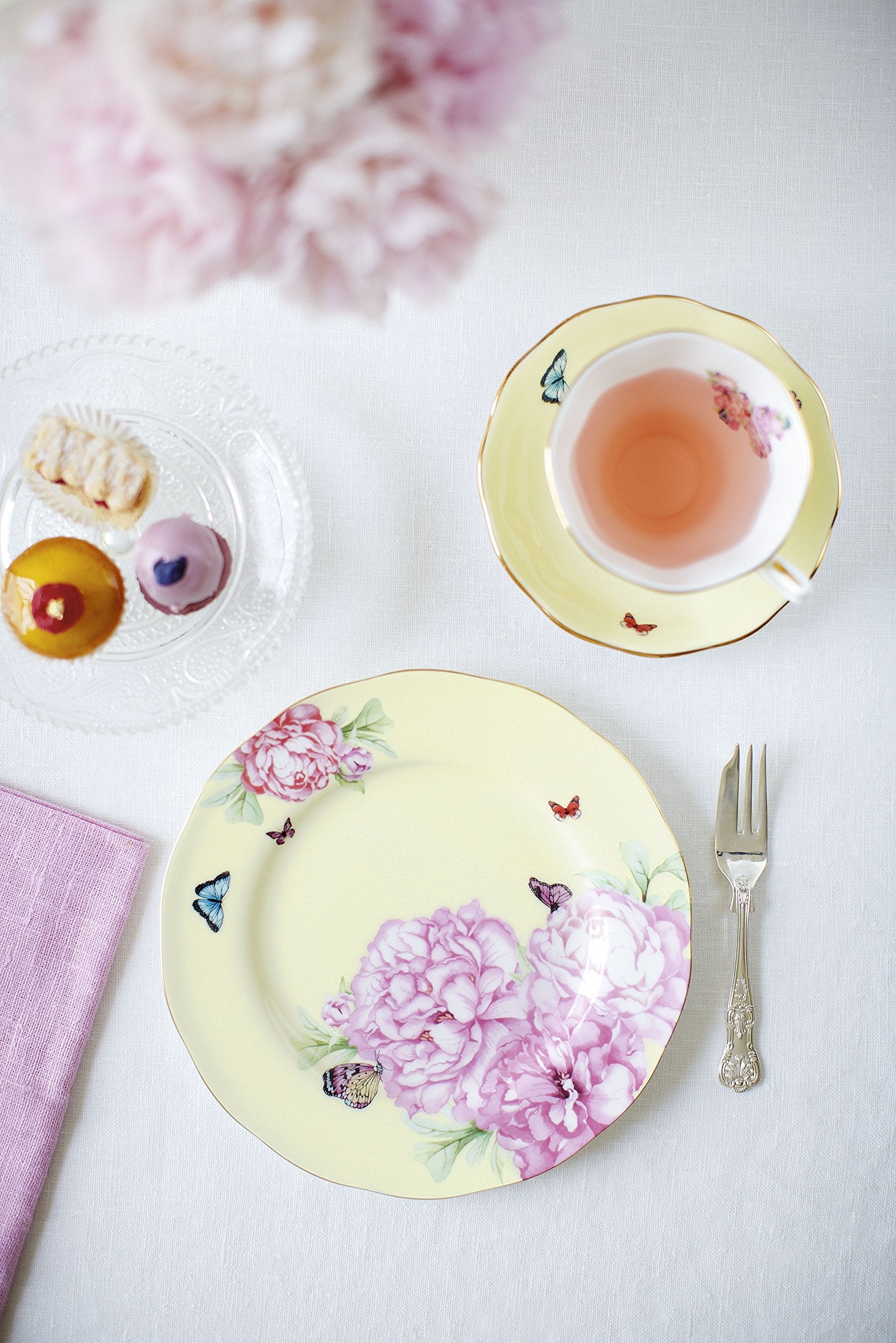 Miranda Kerr For Royal Albert Joy 3-Piece Set (Teacup  Saucer & Plate 8'')