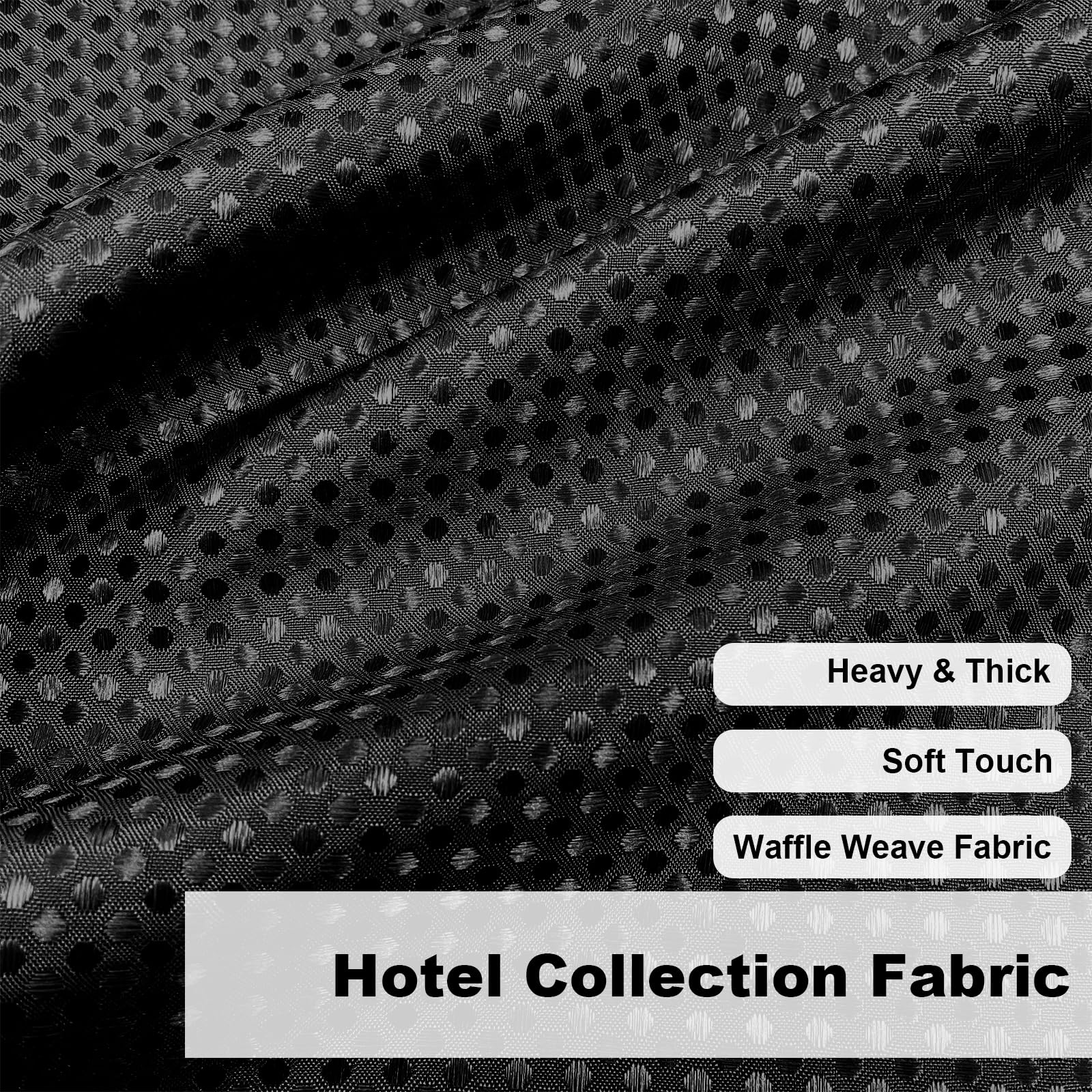 Final Friday Shower Curtain Black Fabric, Waffle Shower Curtains For Bathroom, Hotel Luxury Cloth Bath Curtain Boho Bathroom Dec