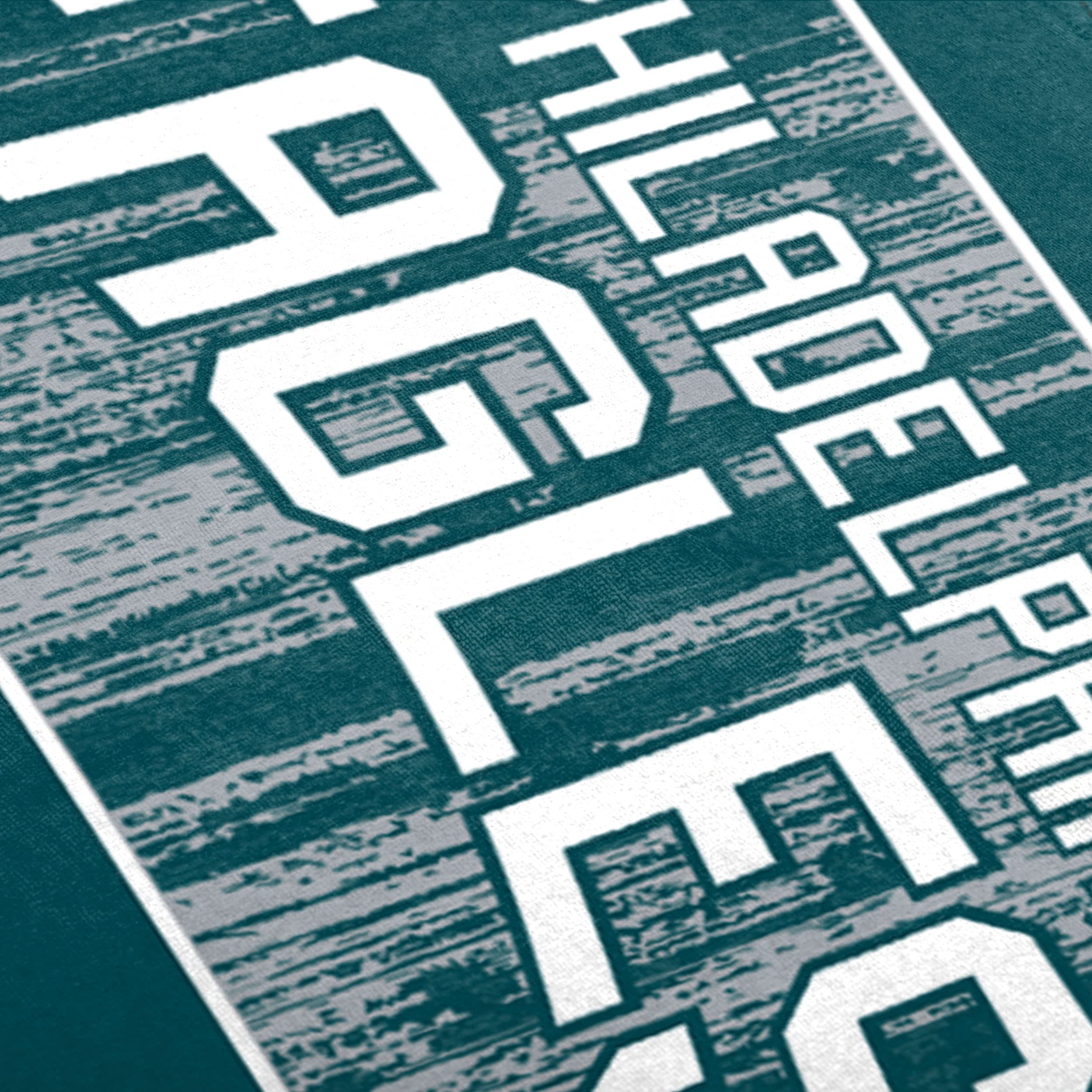 Foco Philadelphia Eagles Nfl Big Logo Beach Towel