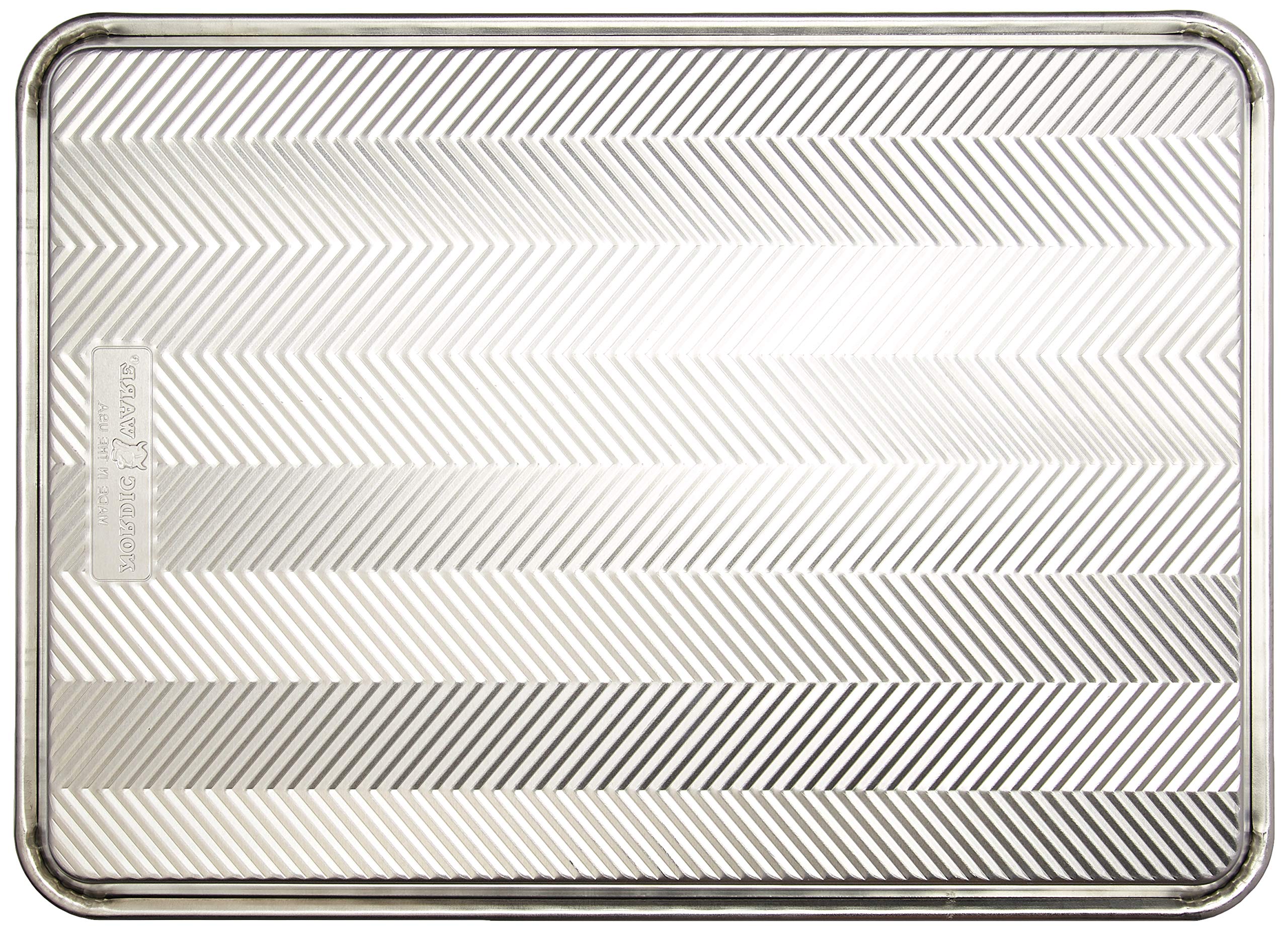 Nordic Ware Prism Baking Pan, Aluminum, 1 Pack, Natural, Model 45372AMZM