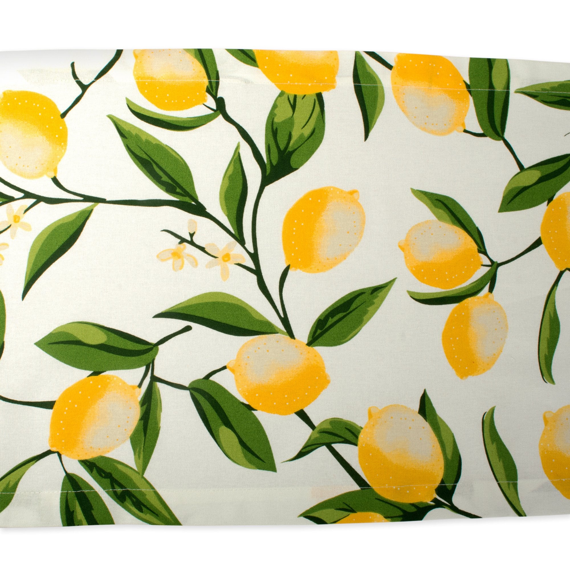 DII Lemon Bliss Print Table Runner