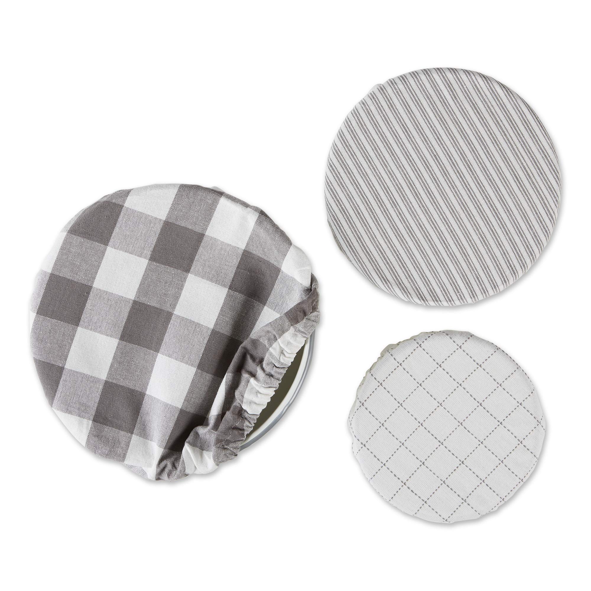 DII Asst Barn Red Farmhouse Woven Dish Cover (Set of 3)