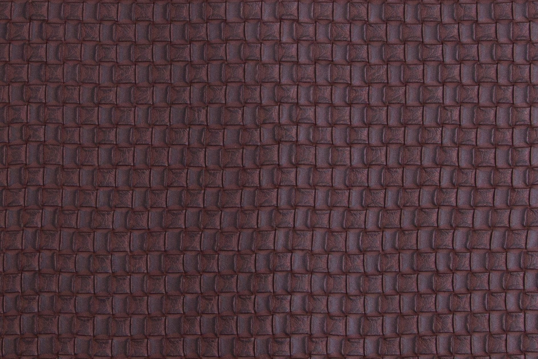 Wintop Faux Leather Placemat, 13''X18'', Set Of 6, Chocolate