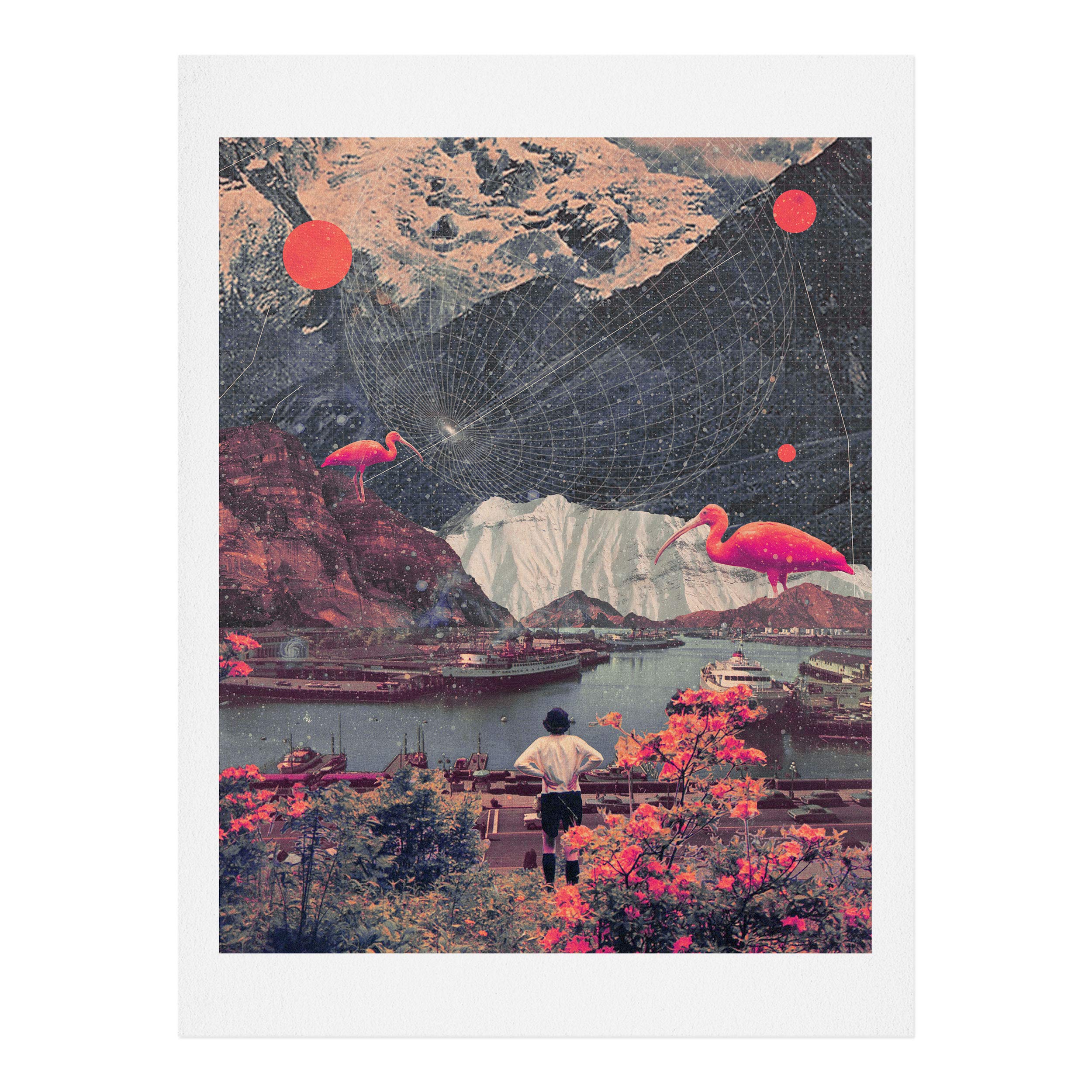 Society6 Frank Moth My Choices Left Me Alone Art Print, 11 In X 14 In, Multi