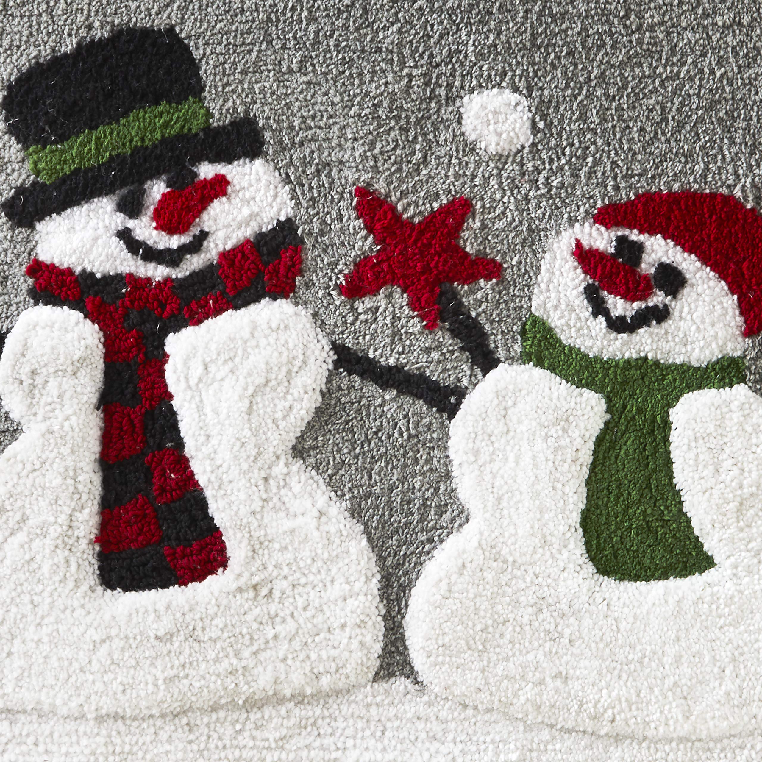 SKL Home Woodland Winter  Bath Rug  Multicolored