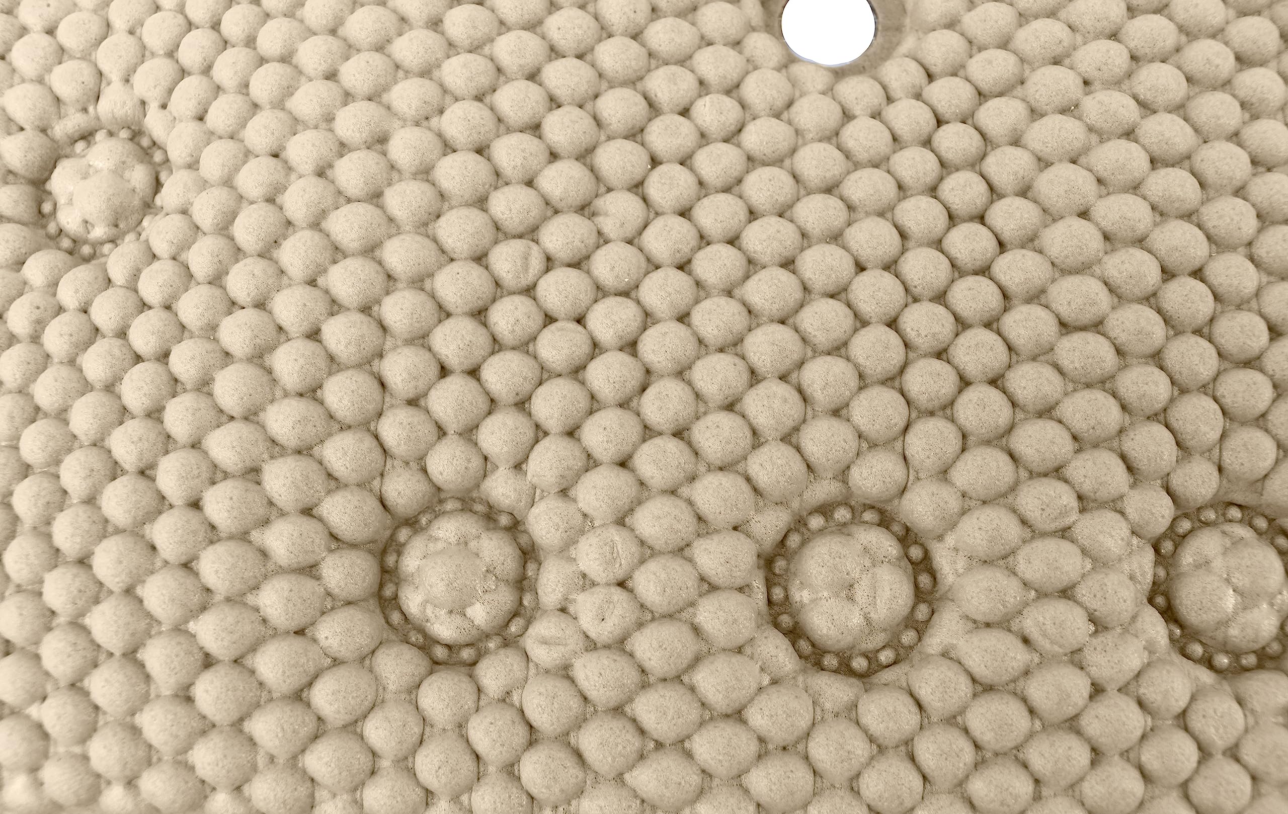 Splash Home Deluxe Softee Bathtub Mat, Non-Slip Extra-Long Shower Mat With 58 Suction Cups And Drain Holes Bath Mat For Tub, 36