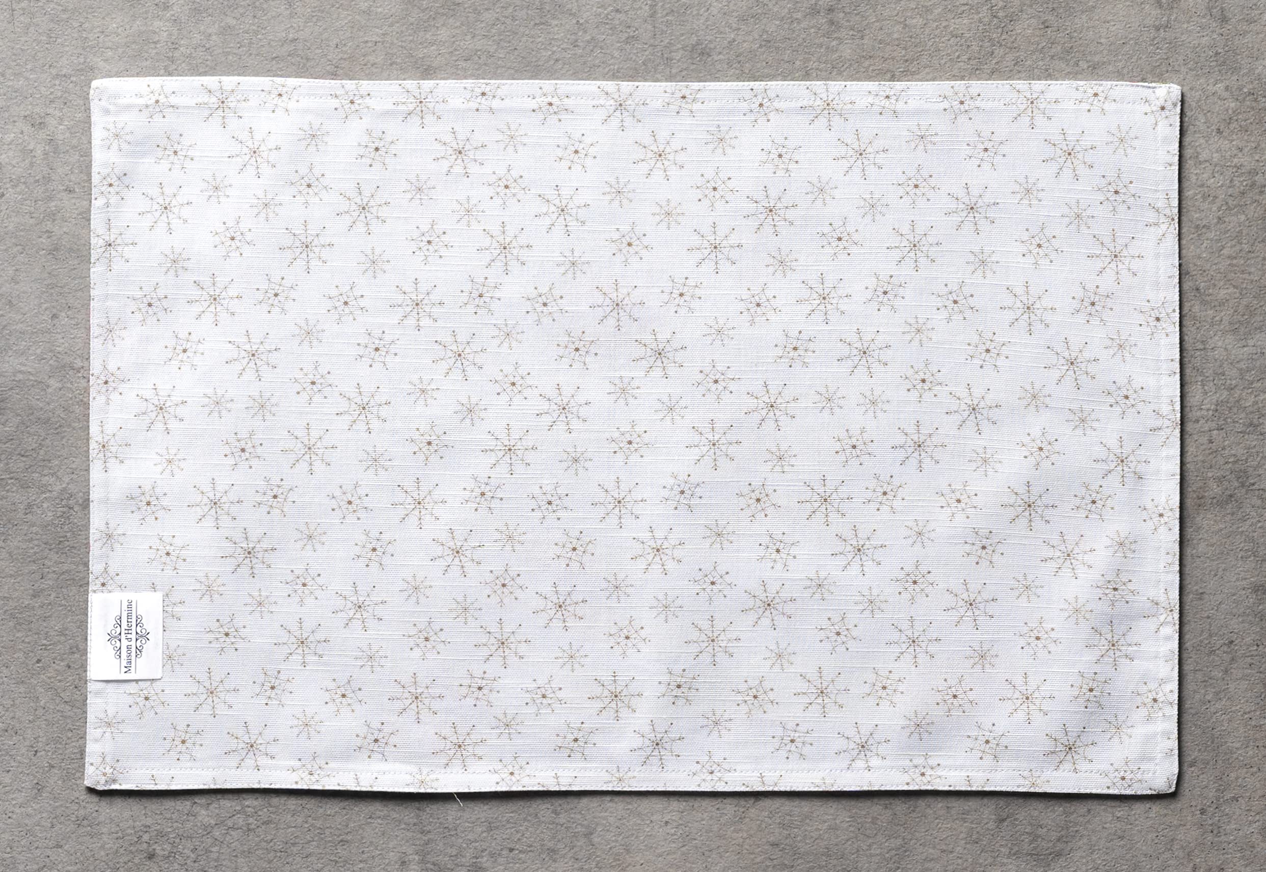 Maison D' Hermine Cloth Placemat 100% Cotton Decorative Washable Table Placemats, Dining, Home, Wedding, Banquet, Buffet, Chromo