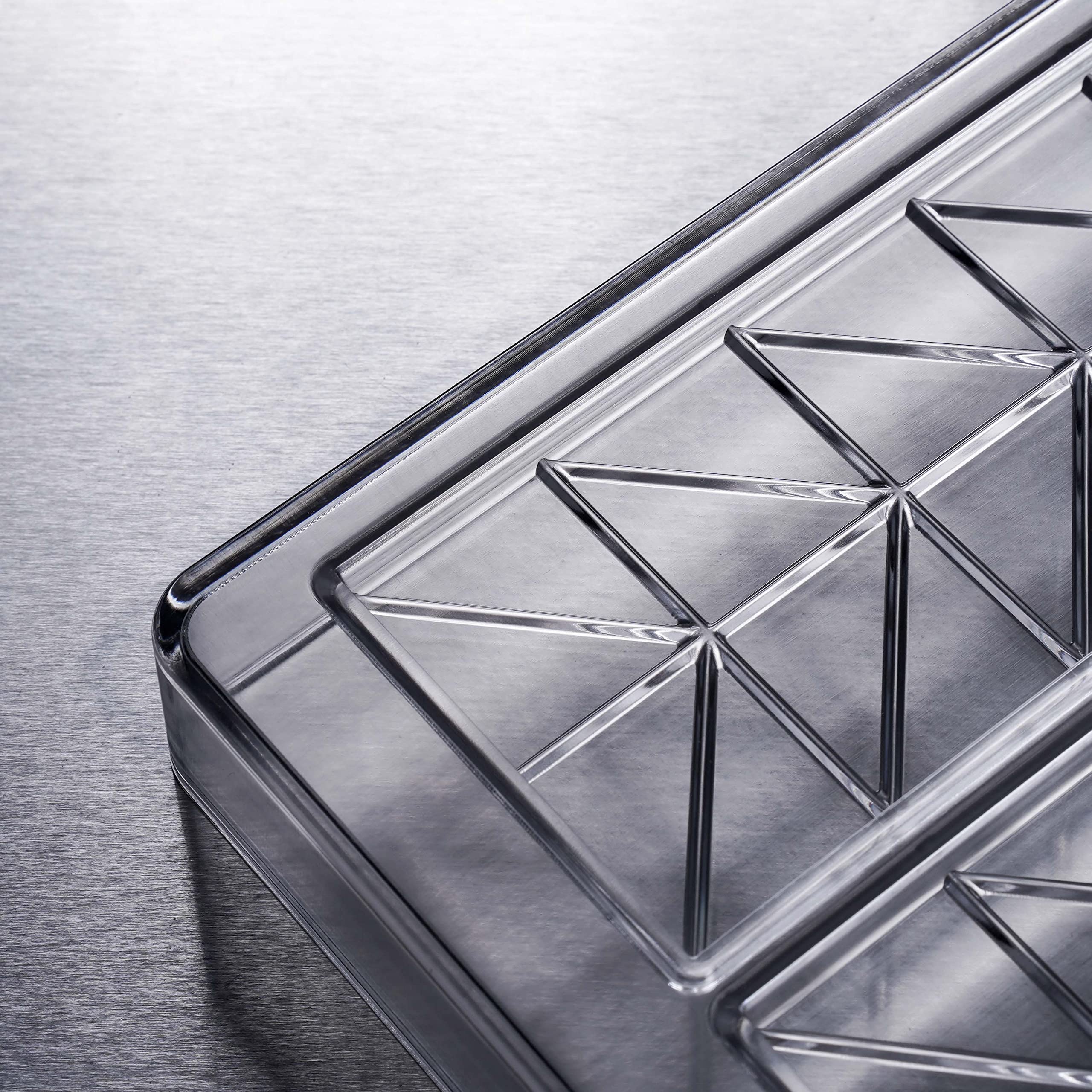 Polycarbonate Chocolate Bar Mold - Luxury Design - 46Ml 20 Piece