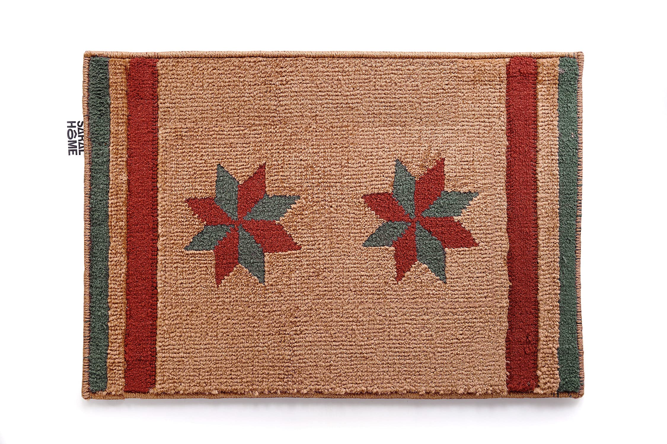 24X7 On-Duty Mat By Saral Home - 40X60 Cm, Beige