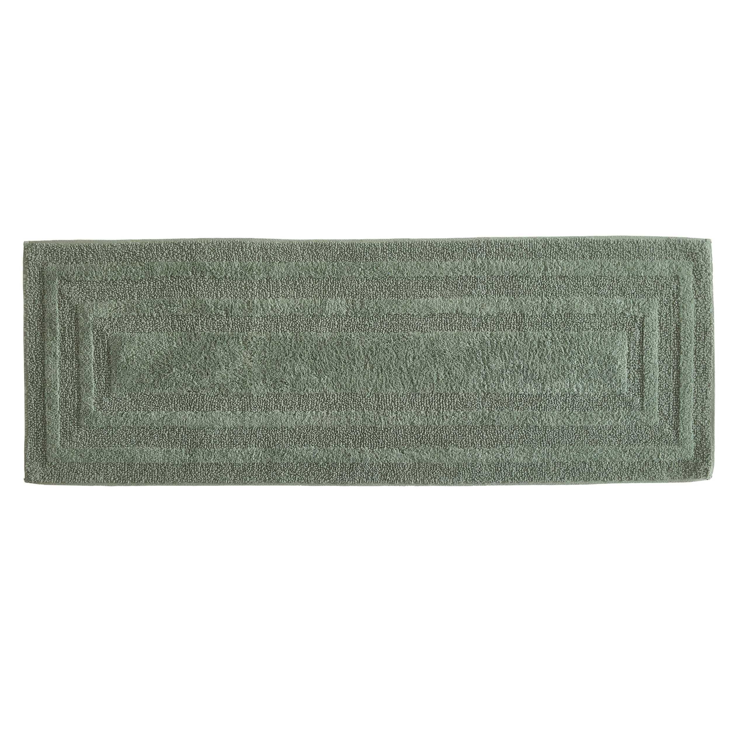 Eddie Bauer - Bathroom Rug, 100% Soft Plush Tufted Cotton Runner Rug, Highly Absorbent, Quick-Dry, and Skid-Resistant Backing (L