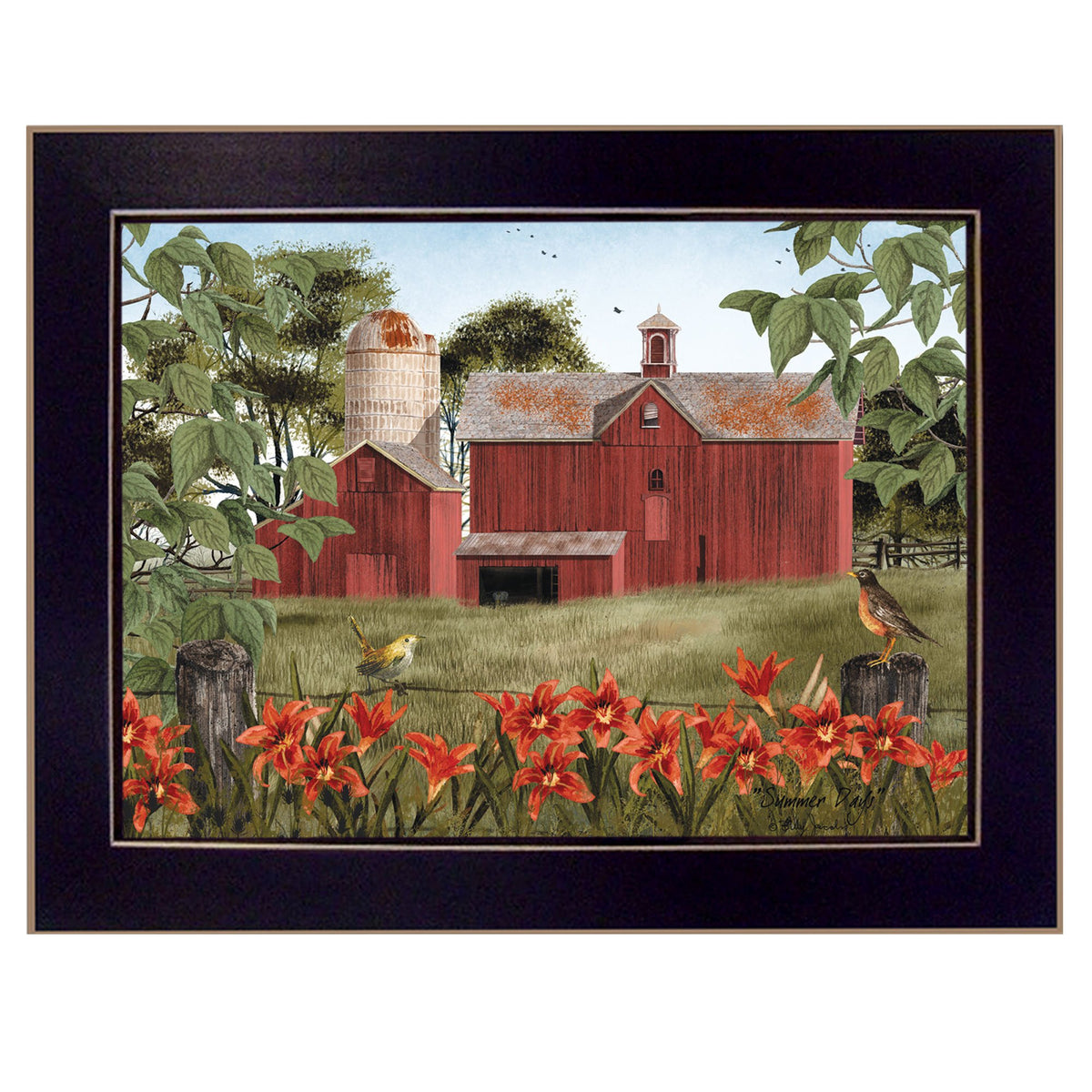 Trendy Decor4U Summer Days By Billy Jacobs Printed Wall Art, 18 Inch X 14 Inch