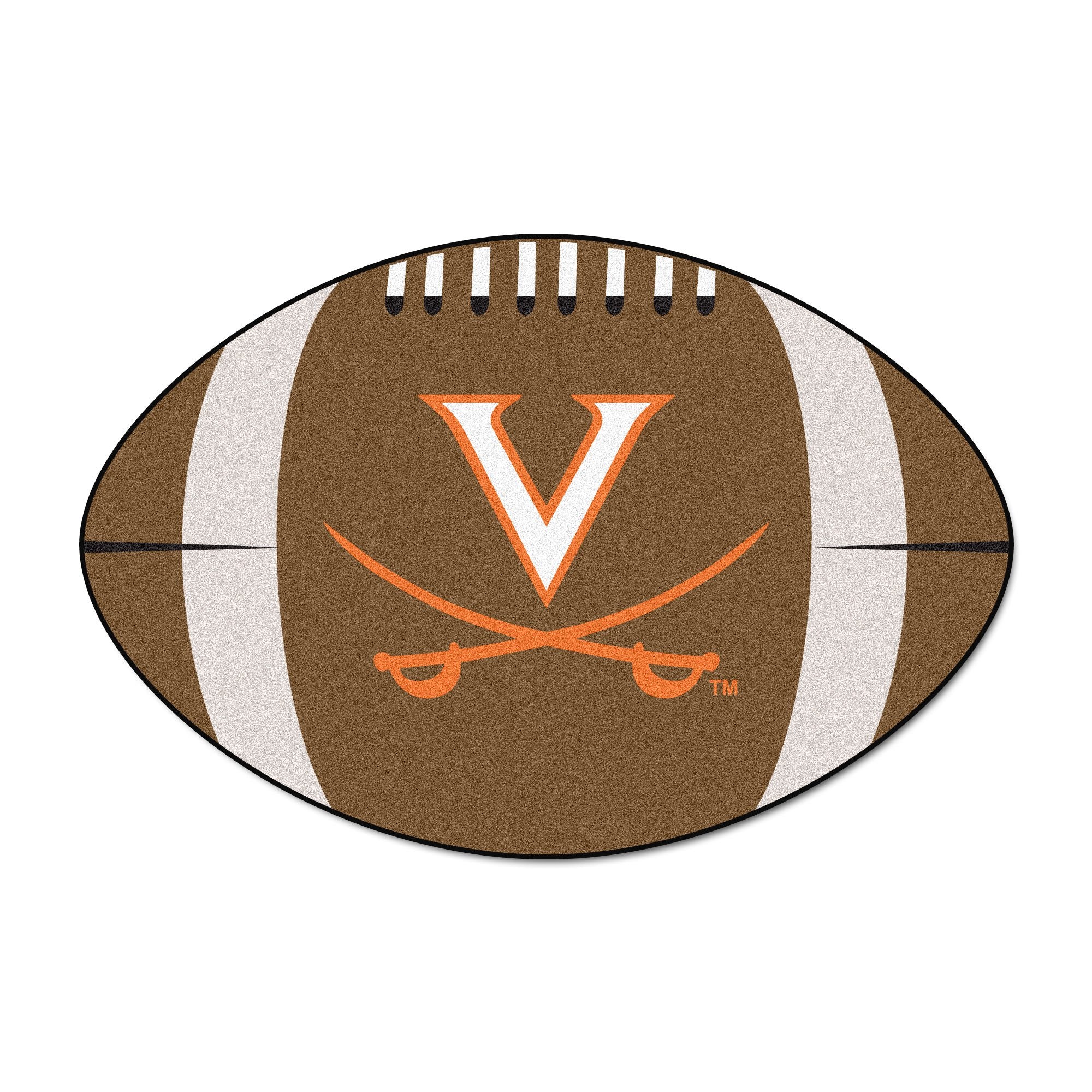 Virginia Football Rug 20.5x32.5