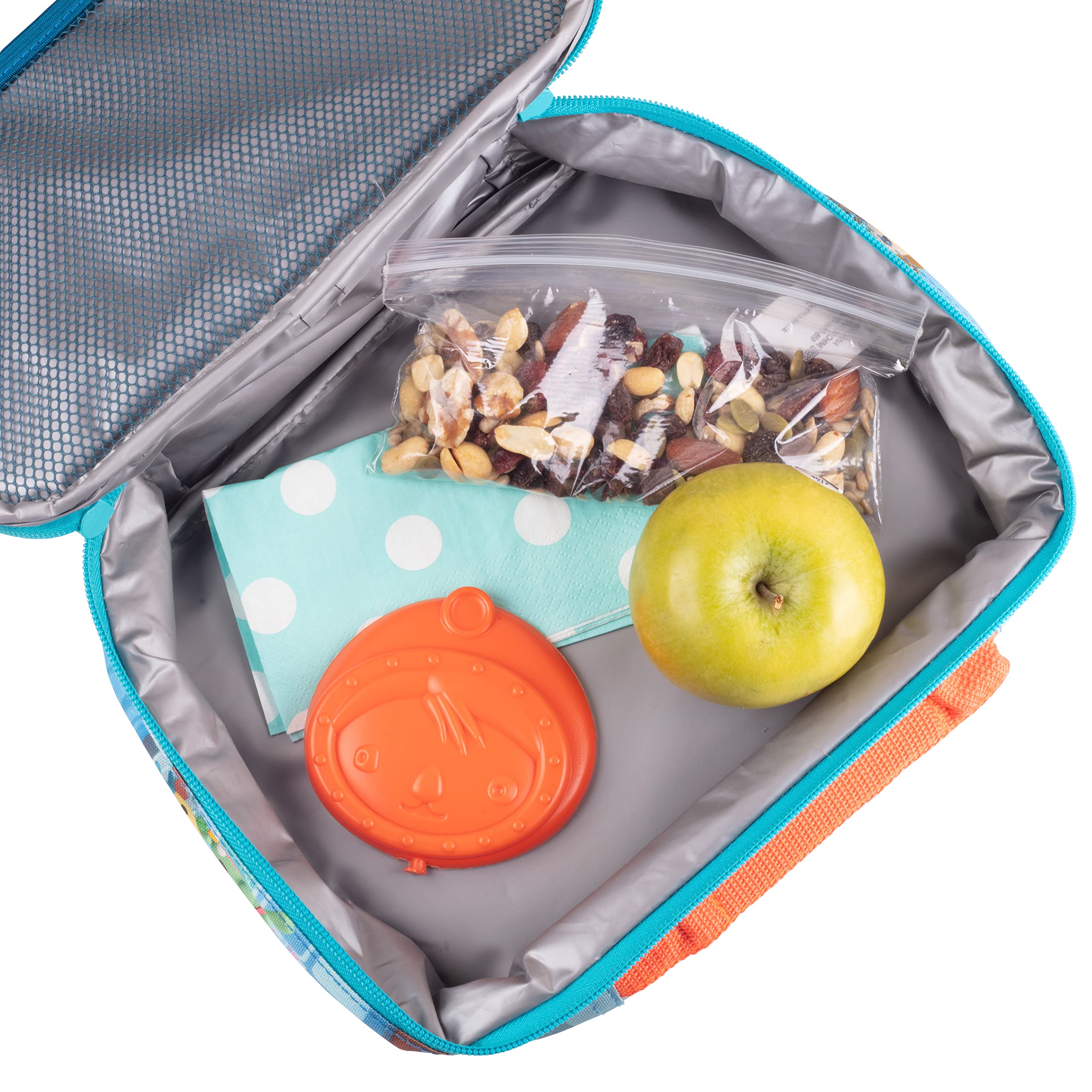 Scs Direct Octonauts Reusable Hard Ice Packs For Lunch Box Or Bag, 4 Pack, Store In Freezer And Keeps Kid'S Food Cold For Hours,