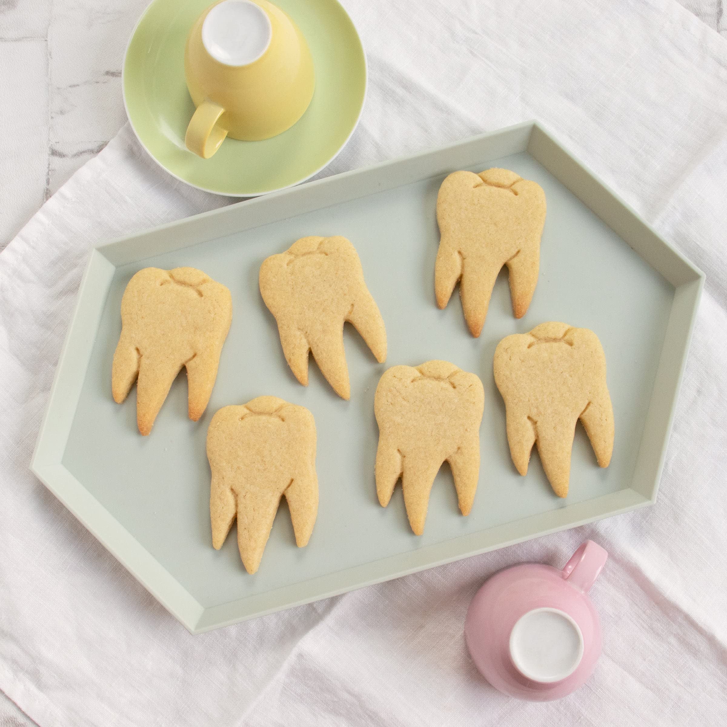 Realistic Molar Tooth Cookie Cutter, 1 Piece - Bakerlogy