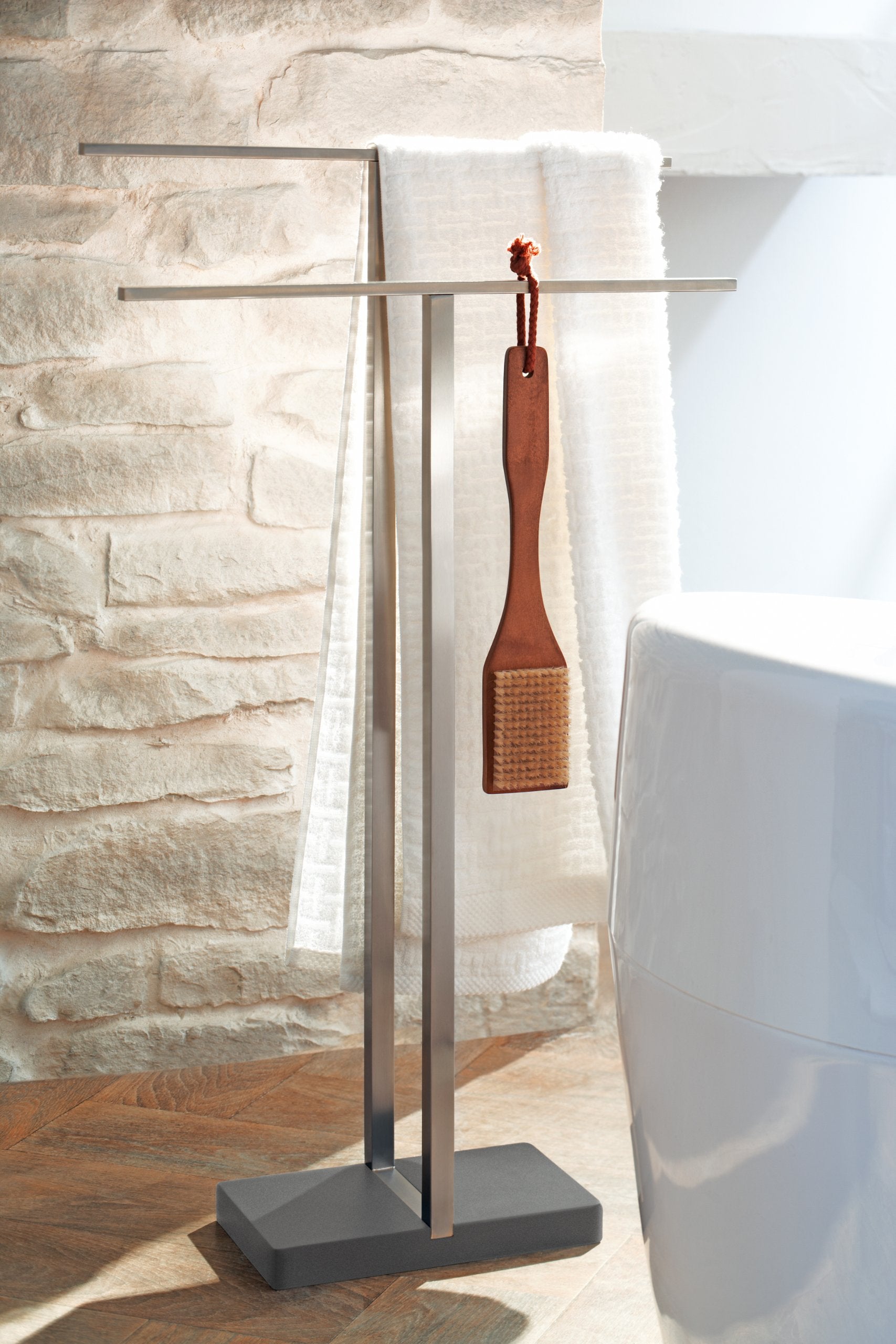 Blomus Menoto Free Standing Towel Rack - Stainless