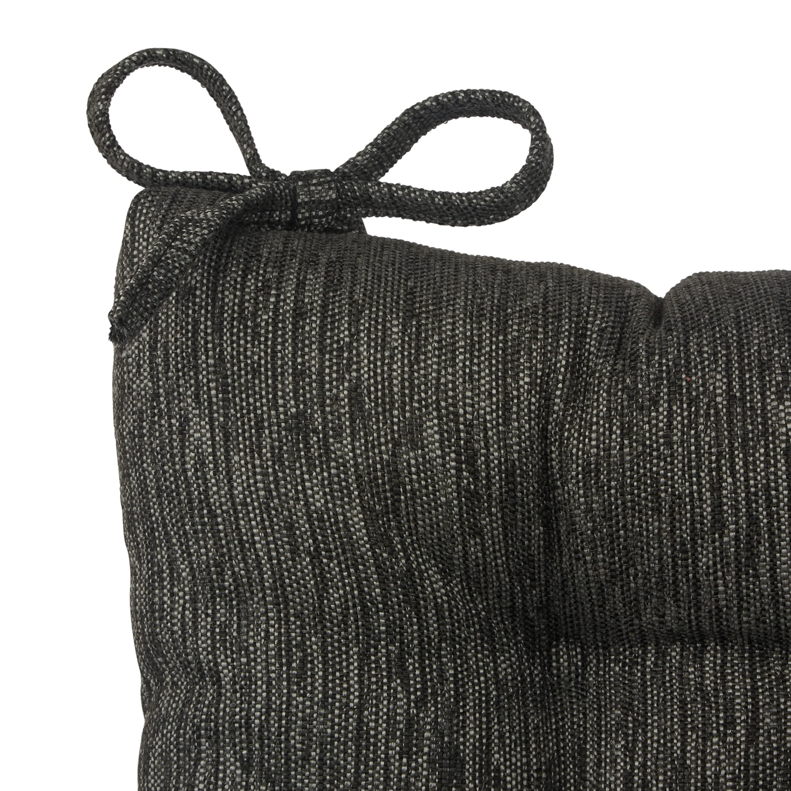 Klear Vu The Gripper Non-Slip Rocking Chair Cushion Set With Thick Padding, Includes Seat Pad & Back Pillow With Ties For Indoor