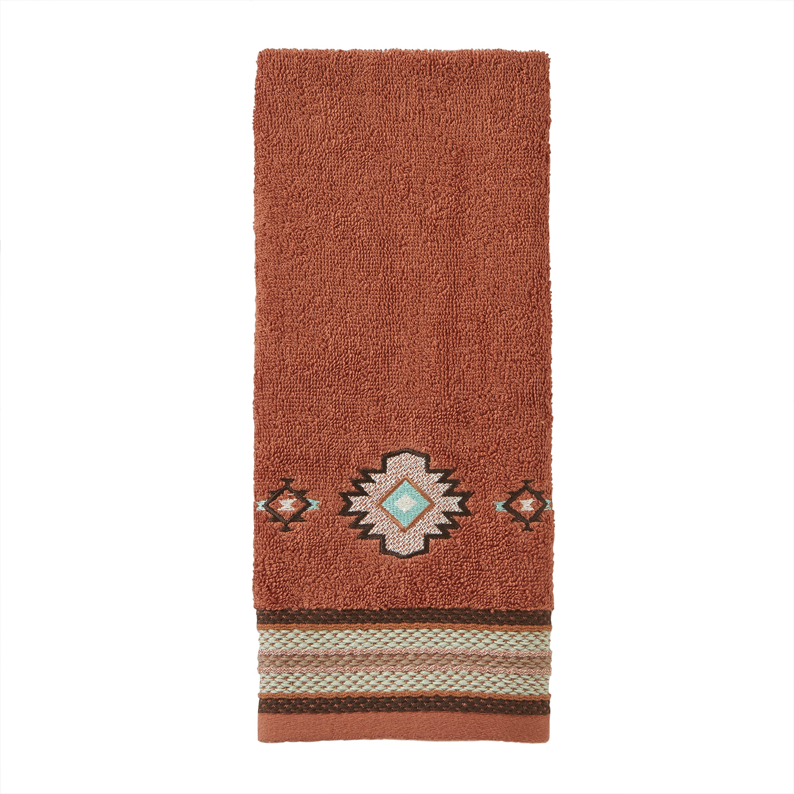 Skl Home Southwest Sunset Hand Towel, 15X26, Rust