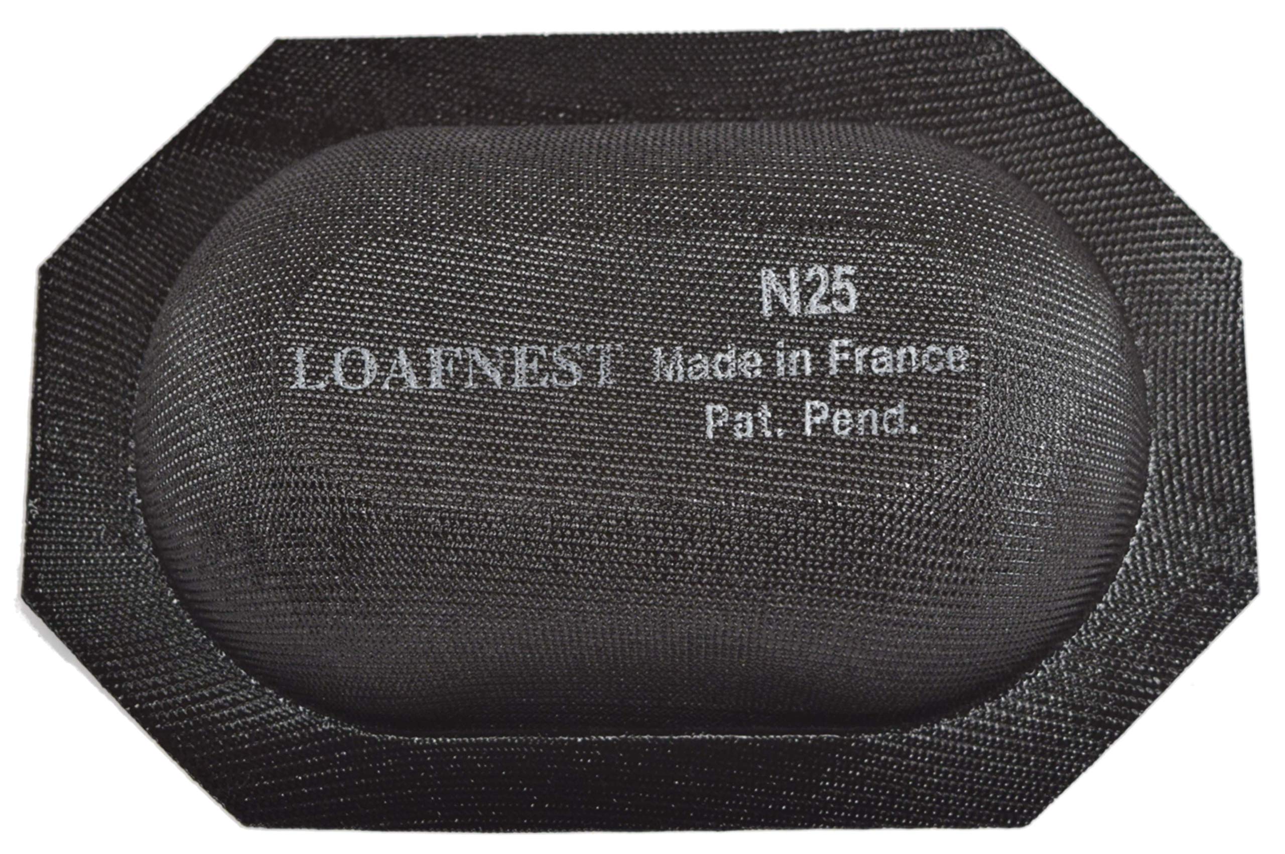 Loafnest: Incredibly Easy Artisan Bread Kit. Cast Iron Dutch Oven [Compact 2 Qt Size] And Perforated Non-Stick Silicone Liner.