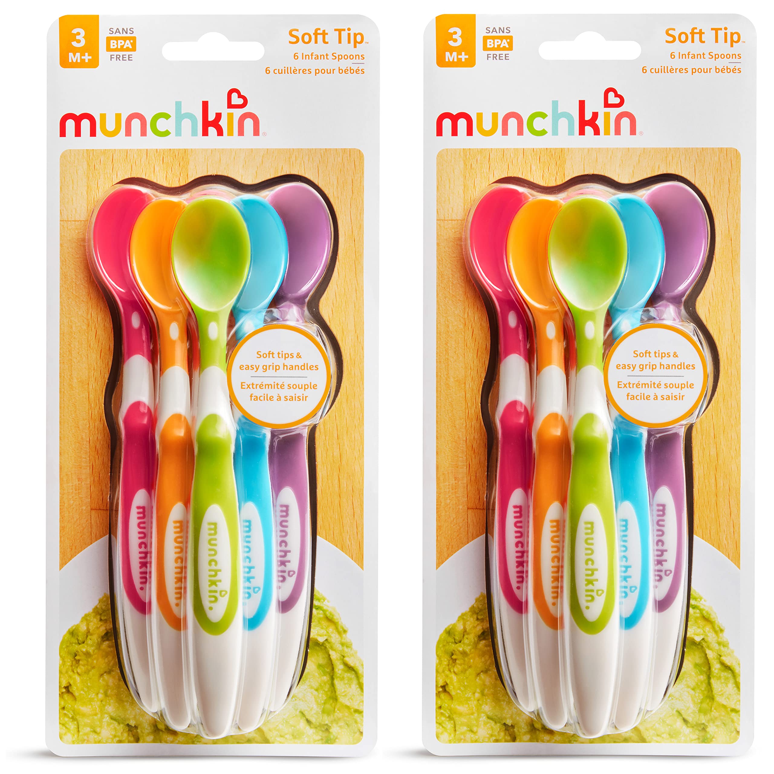Munchkin Soft Tip Infant Spoons  12 Count (Pack of 1)