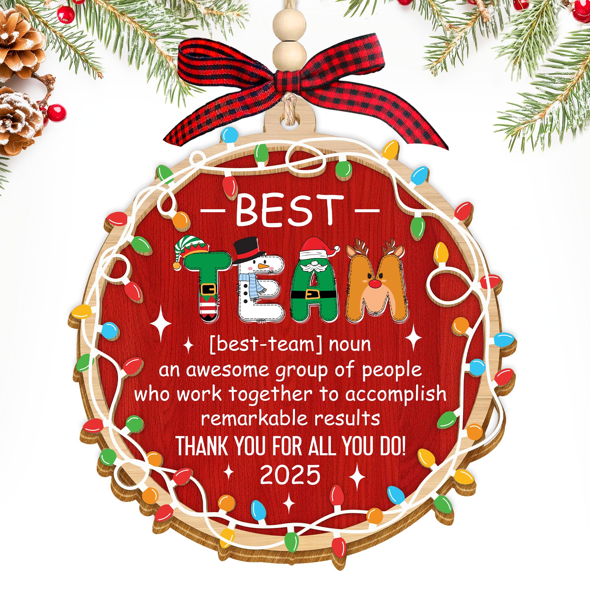 HEXMOZ Christmas Team Gifts for Coworkers, Employees - Thank You, Appreciation Gifts for Work Team, Group, Boss Lady, Work Besti