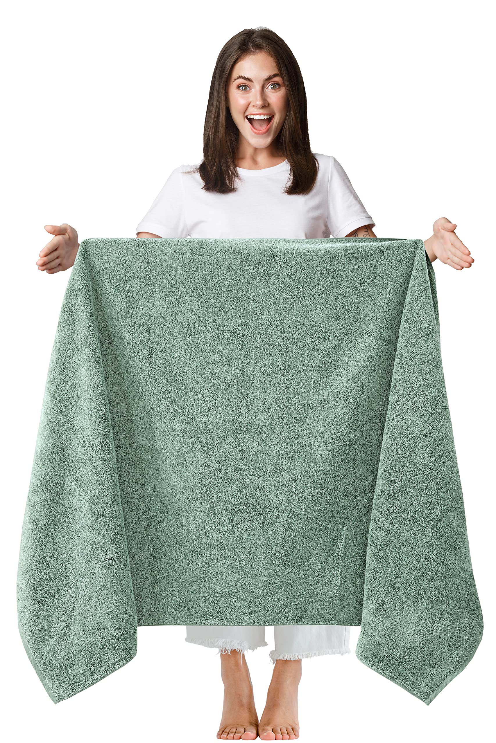 Textilom 100% Turkish Cotton Oversized Luxury Bath Sheets, Jumbo & Extra Large Bath Towels Sheet For Bathroom And Shower With Ma