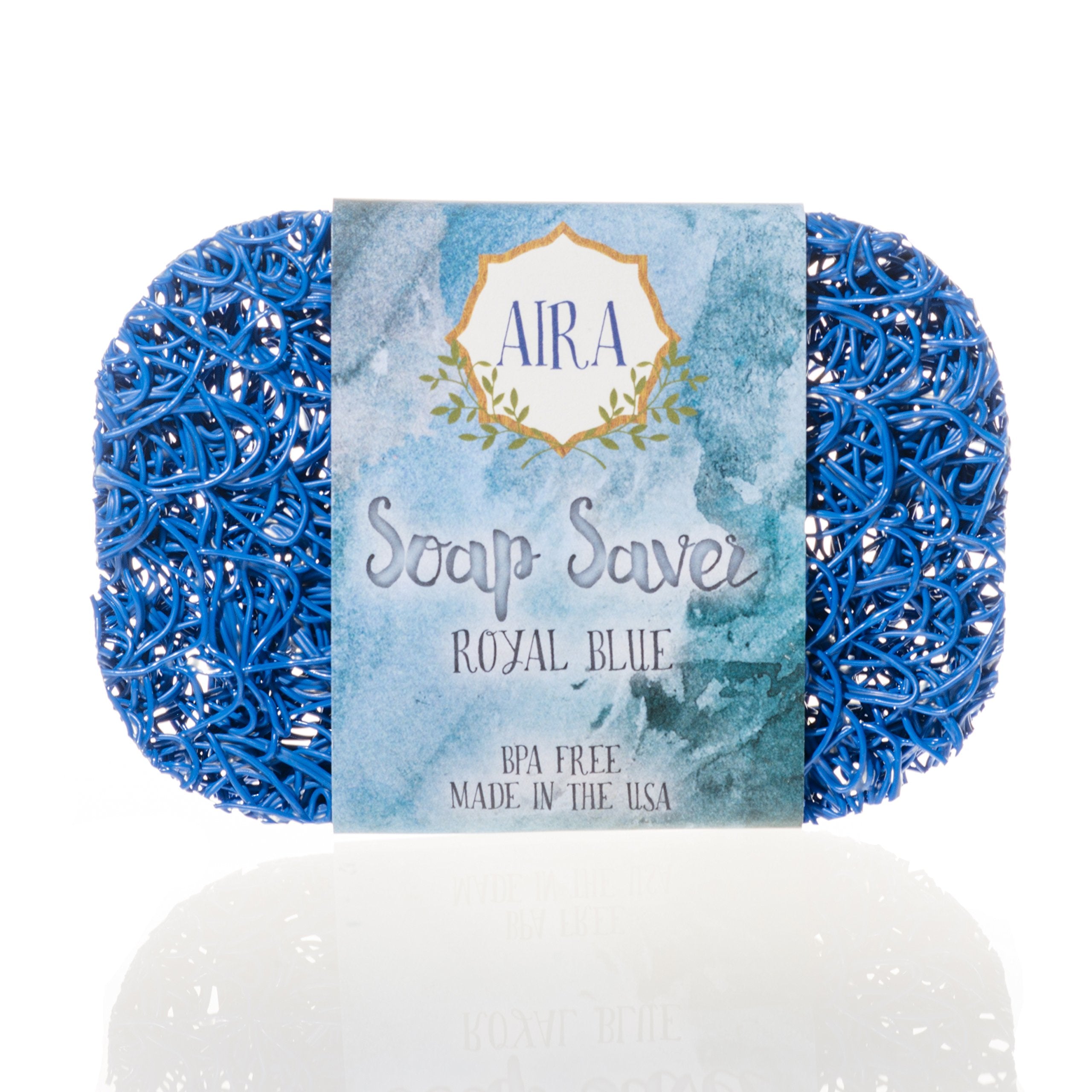 Aira Soap Saver Bpa Free Recyclable Soap Lift, Royal Blue