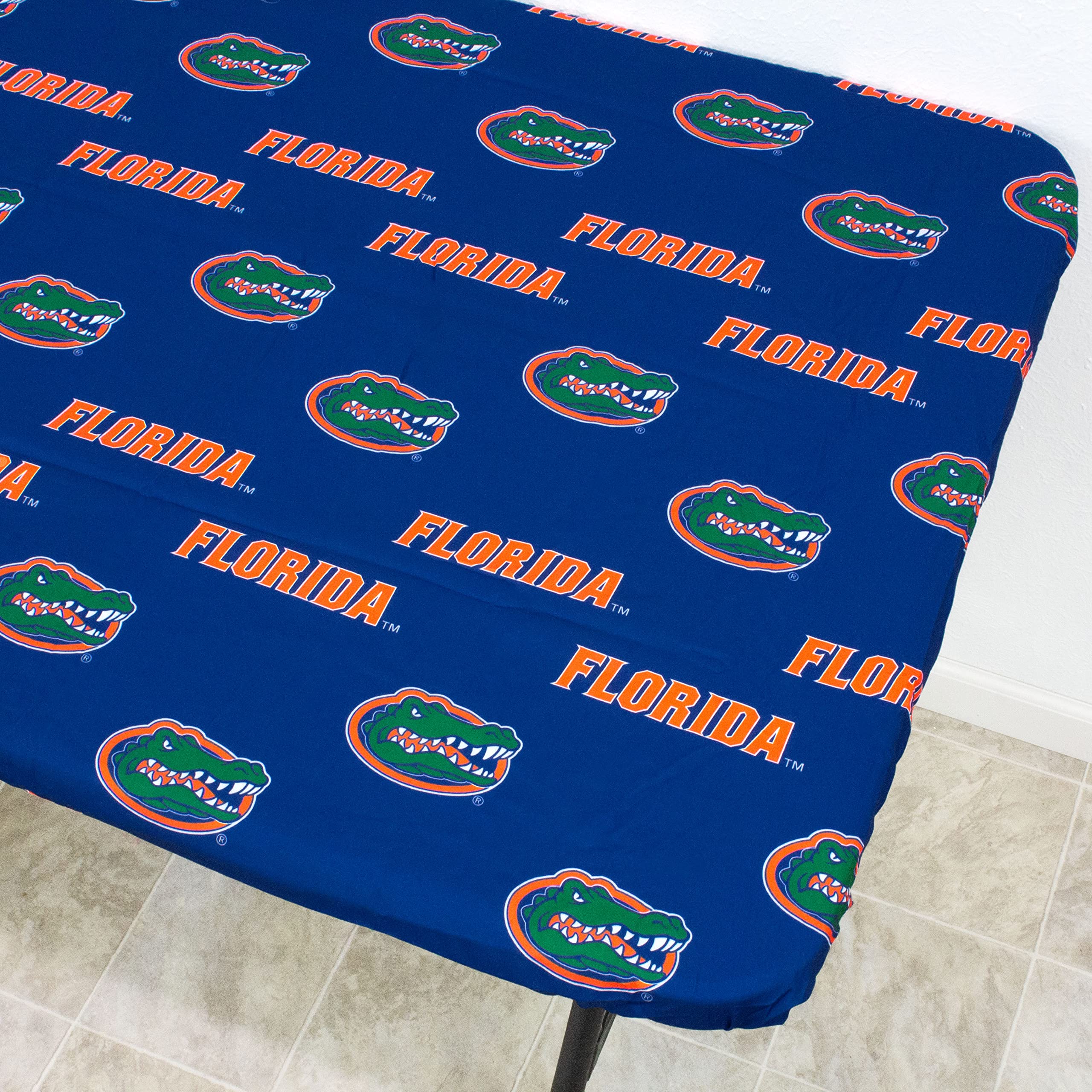 College Covers Florida Gators Tailgate Fitted Tablecloth  72'' x 30''  6 ft Table