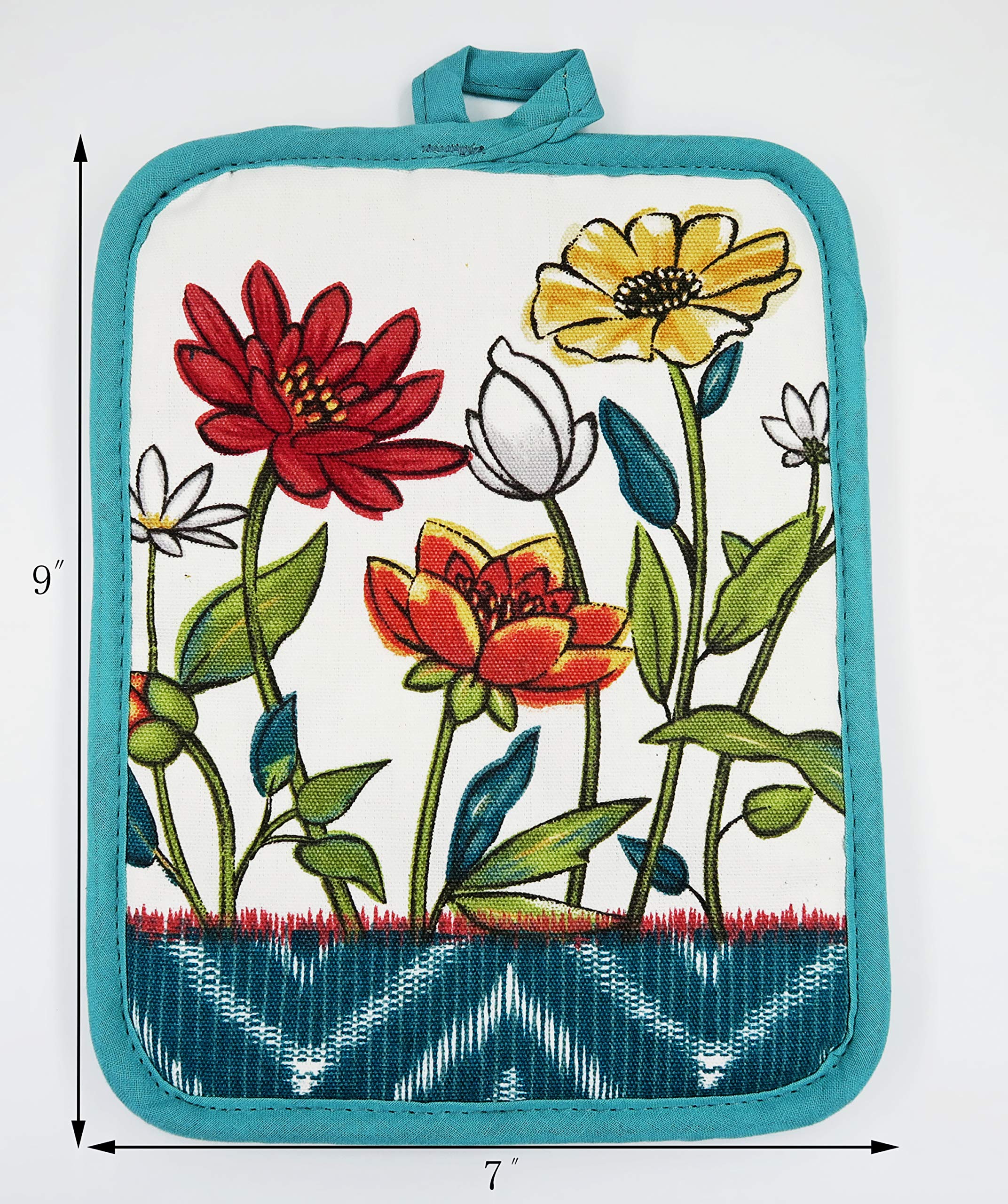 Potholders For Kitchens-Hot Pads-Hot Pads For Kitchen Counter Set-9X 7 Inch