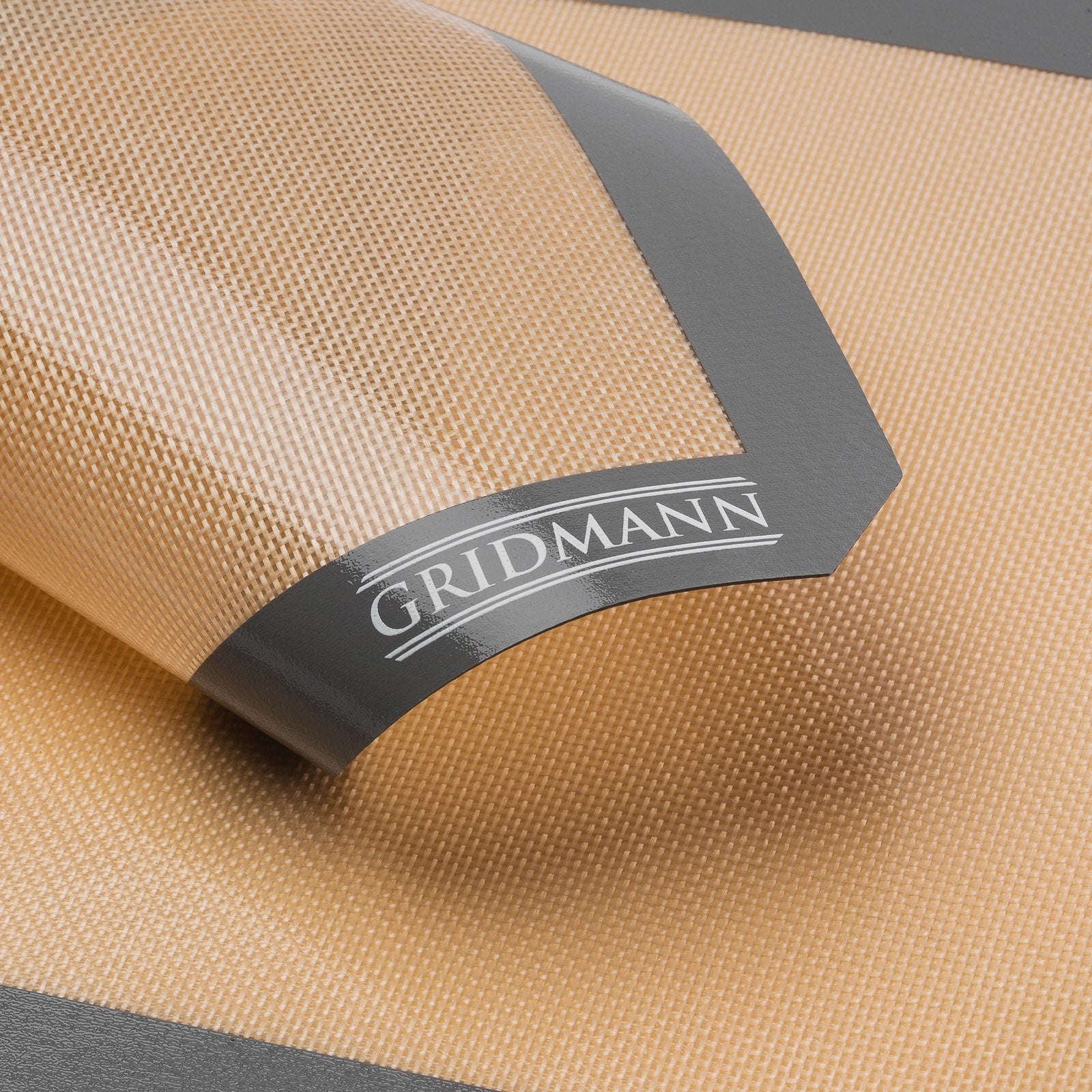 Gridmann Pro Silicone Baking Mat - Set Of 2 Non-Stick Half Sheet (16-1/2'' X 11-5/8'') Food Safe Tray Pan Liners