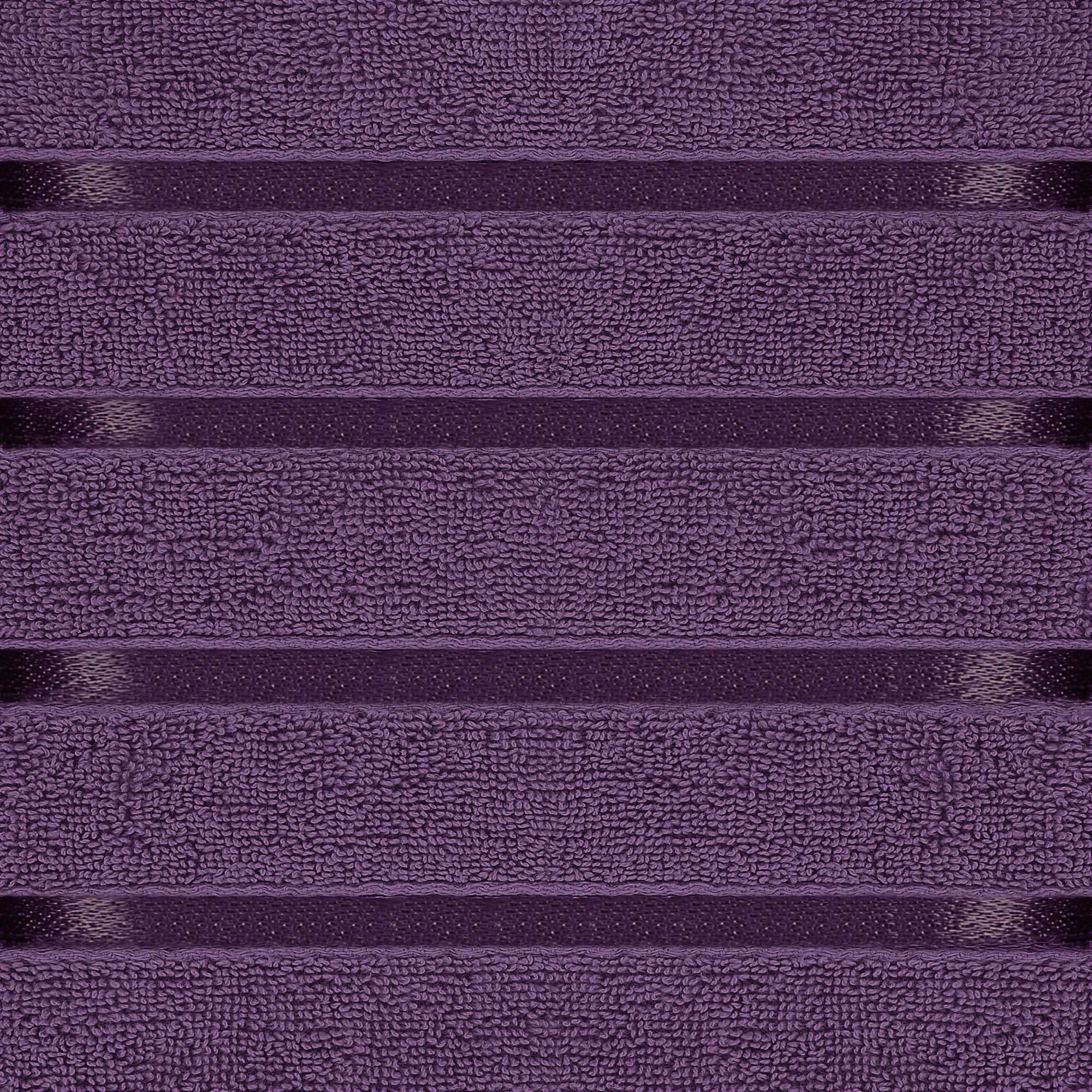 Utopia Towels 8 Piece Luxury Towel Set, 600 GSM Cotton, Highly Absorbent, Plum, Model UT0709