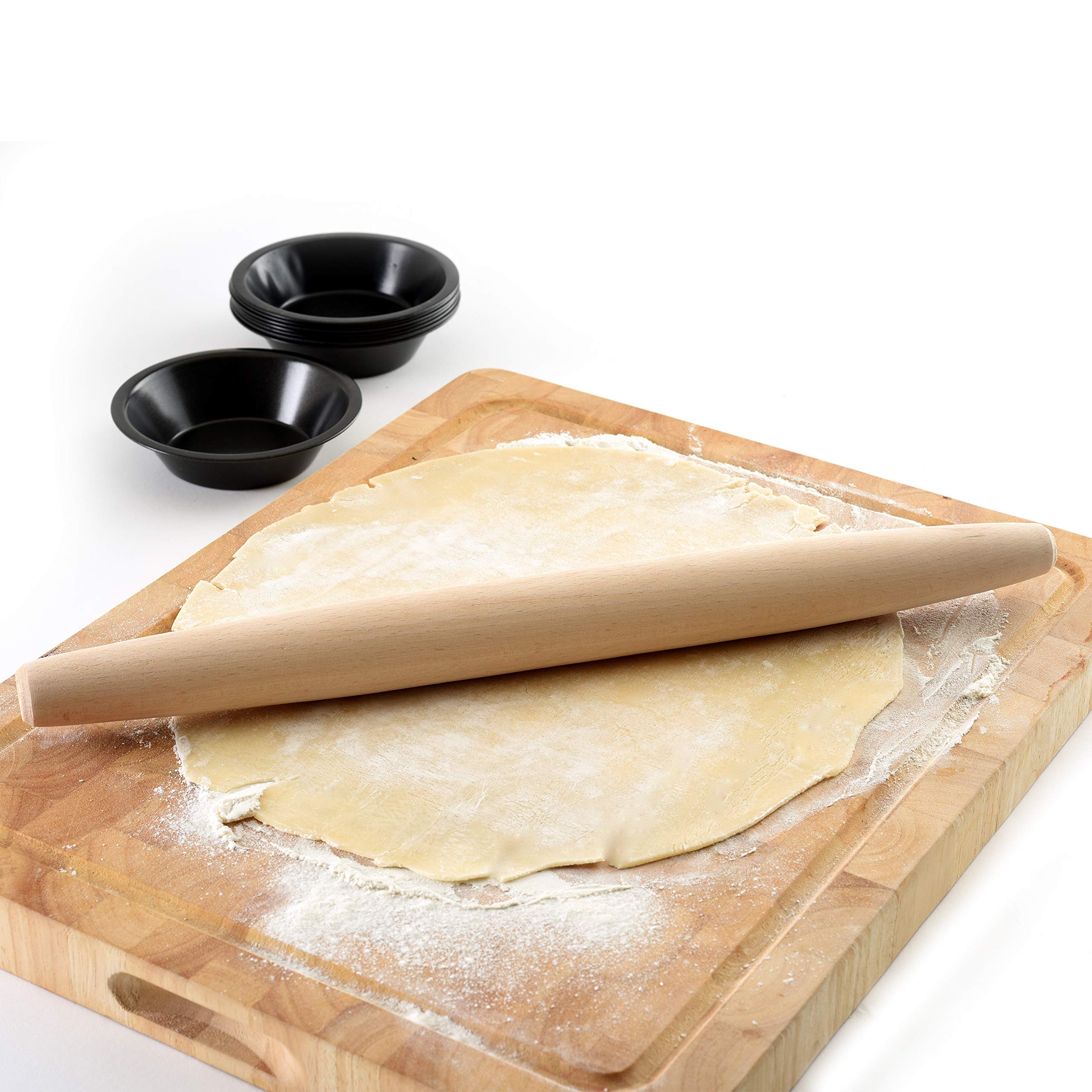 Norpro Tapered Rolling Pin, 18-Inches, 1 Ea