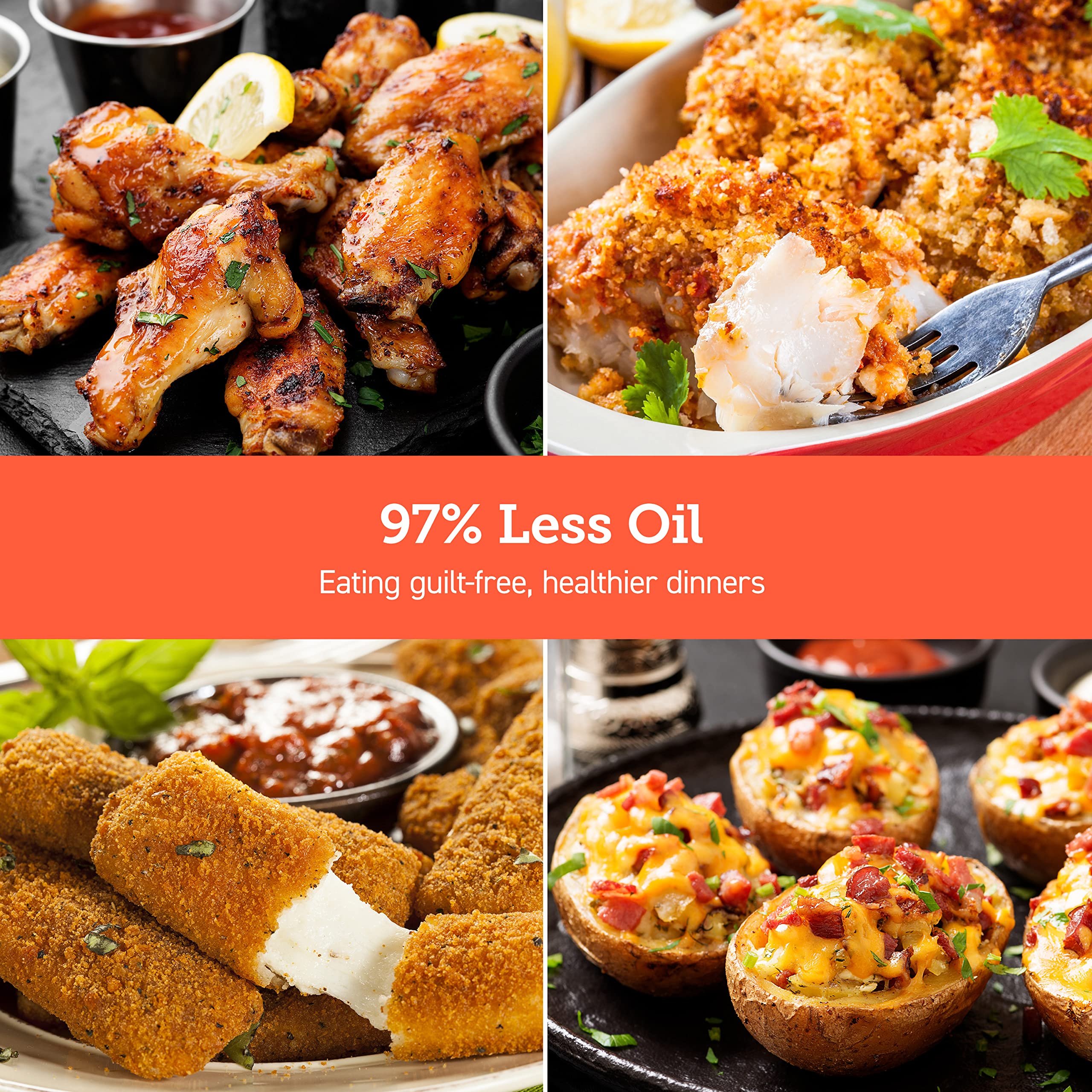 COSORI Air Fryer 4 Qt  7 Cooking Functions Airfryer  150+ Recipes on Free App  97% less fat Freidora de Aire  Dishwasher-safe  Designed for 1-3 People  Lite 4.0-Quart Smart Air Fryer  White