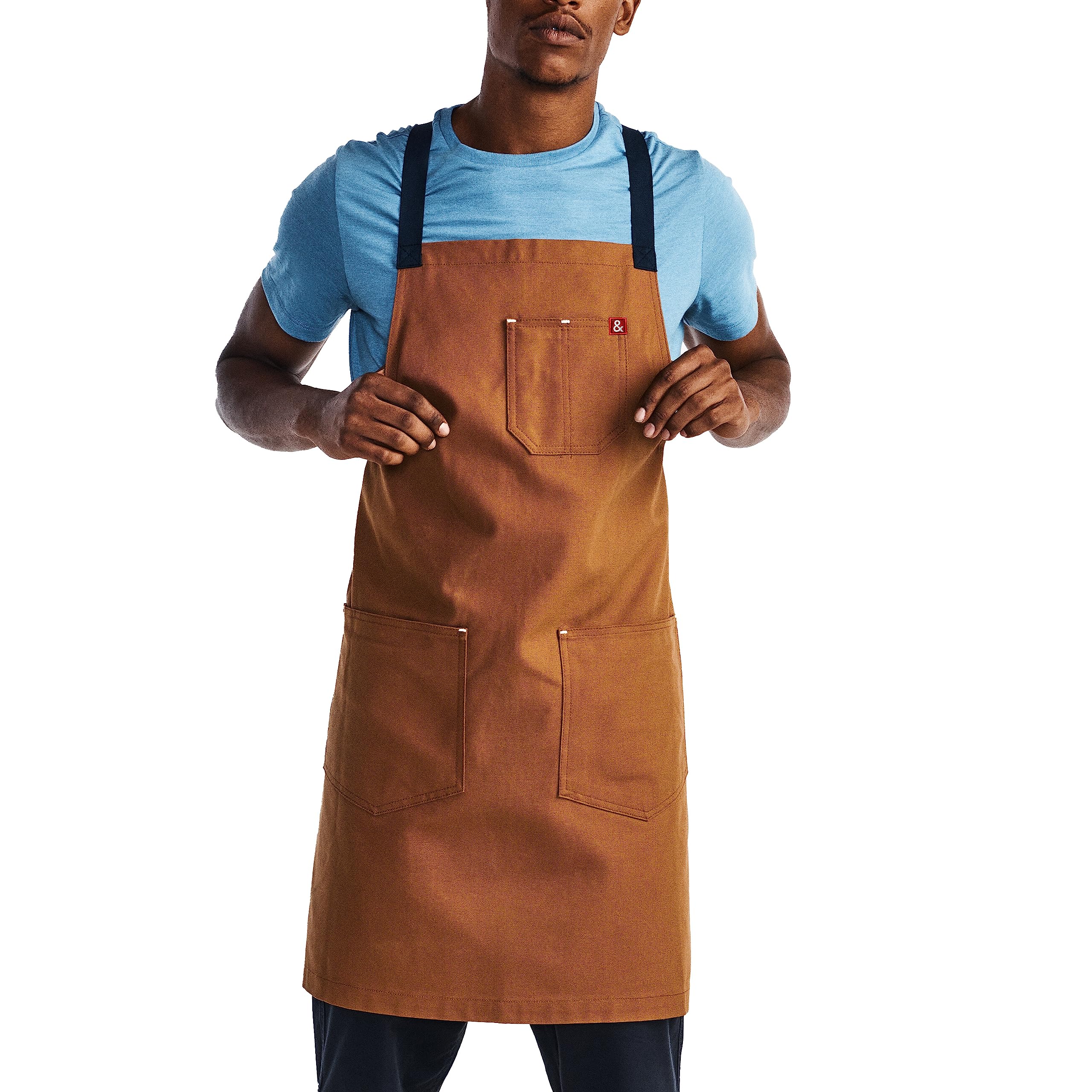 Hedley & Bennett Crossback Apron - Professional Chef'S Apron - Cross Back Mens Apron - Mens Cooking Apron - Kitchen Apron - Chef