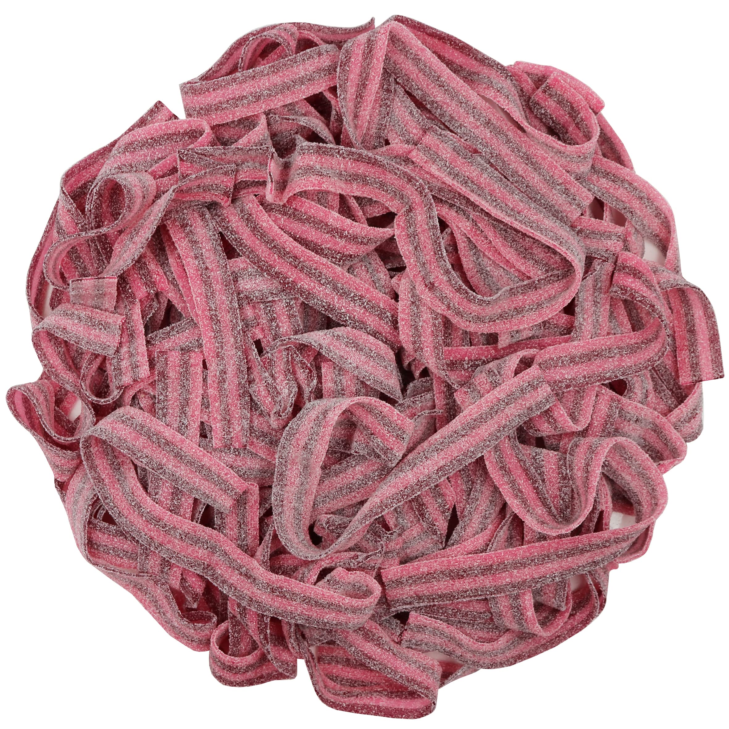 All Color Sour Gummy Belts (Raspberry Cherry, 66 Lb)